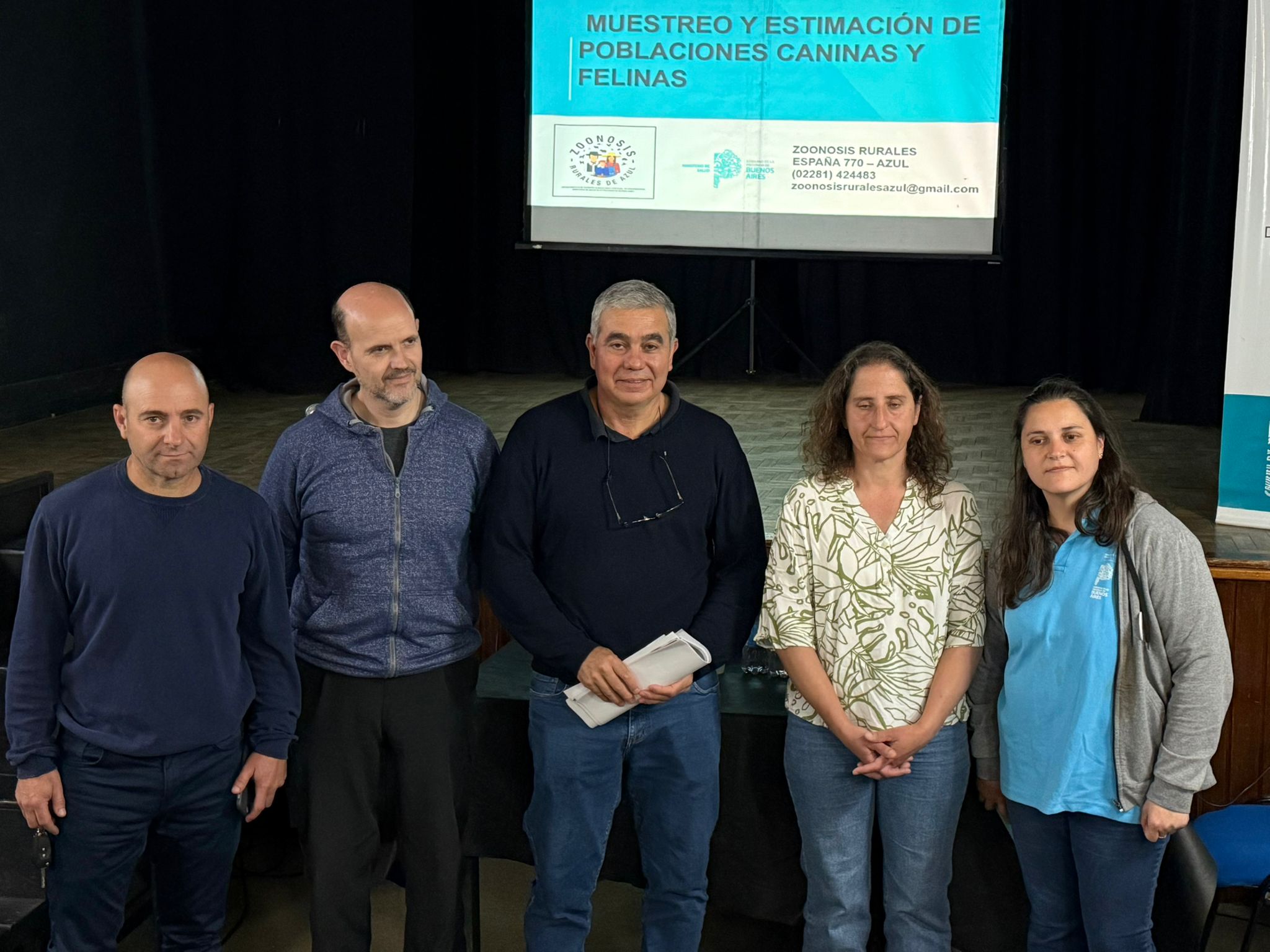 Jornada de capacitación sobre “Protocolos de estimación de población canina y felina”