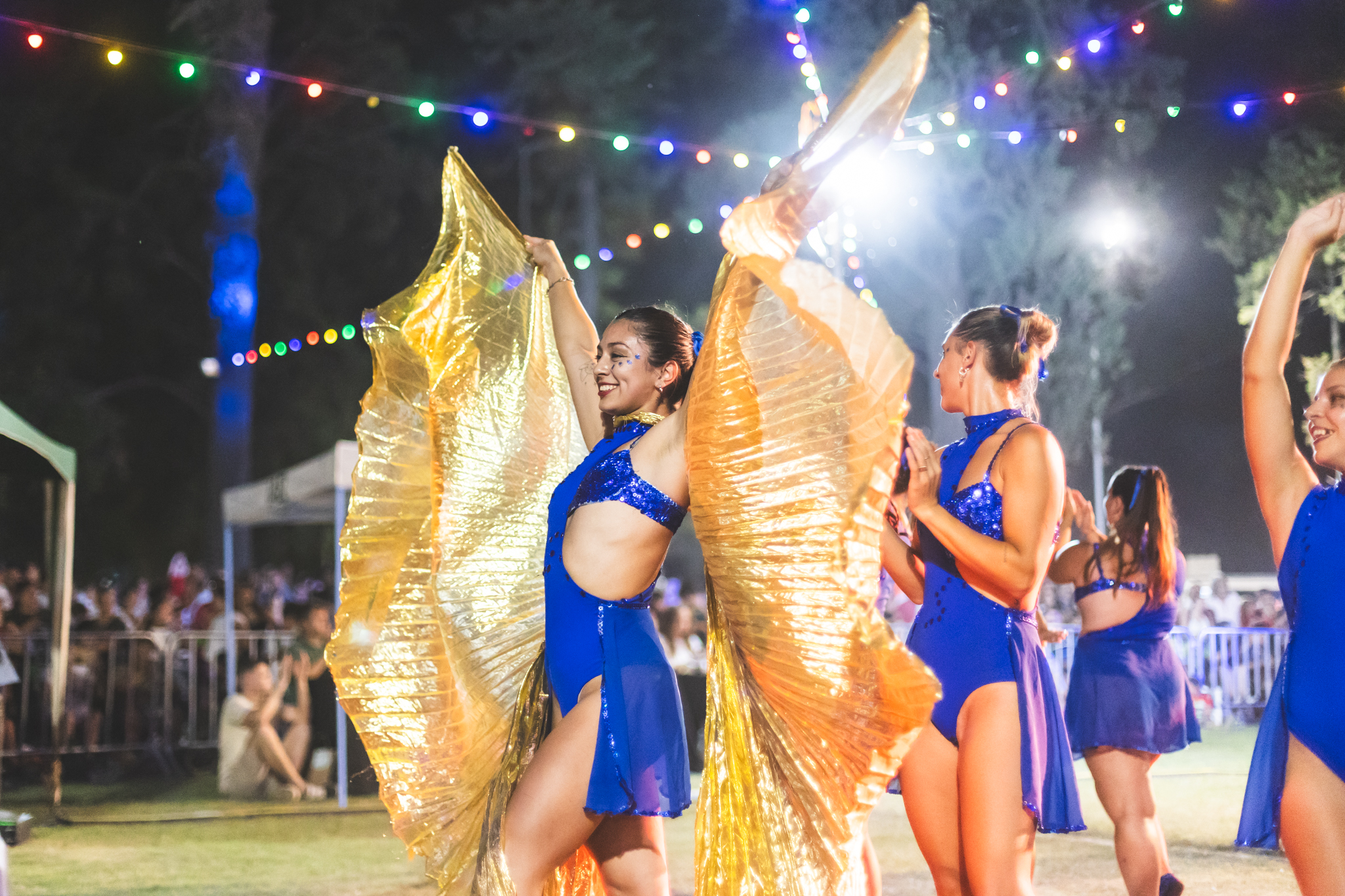 La previa del carnaval vistió de ritmo y color el Parque San Martín