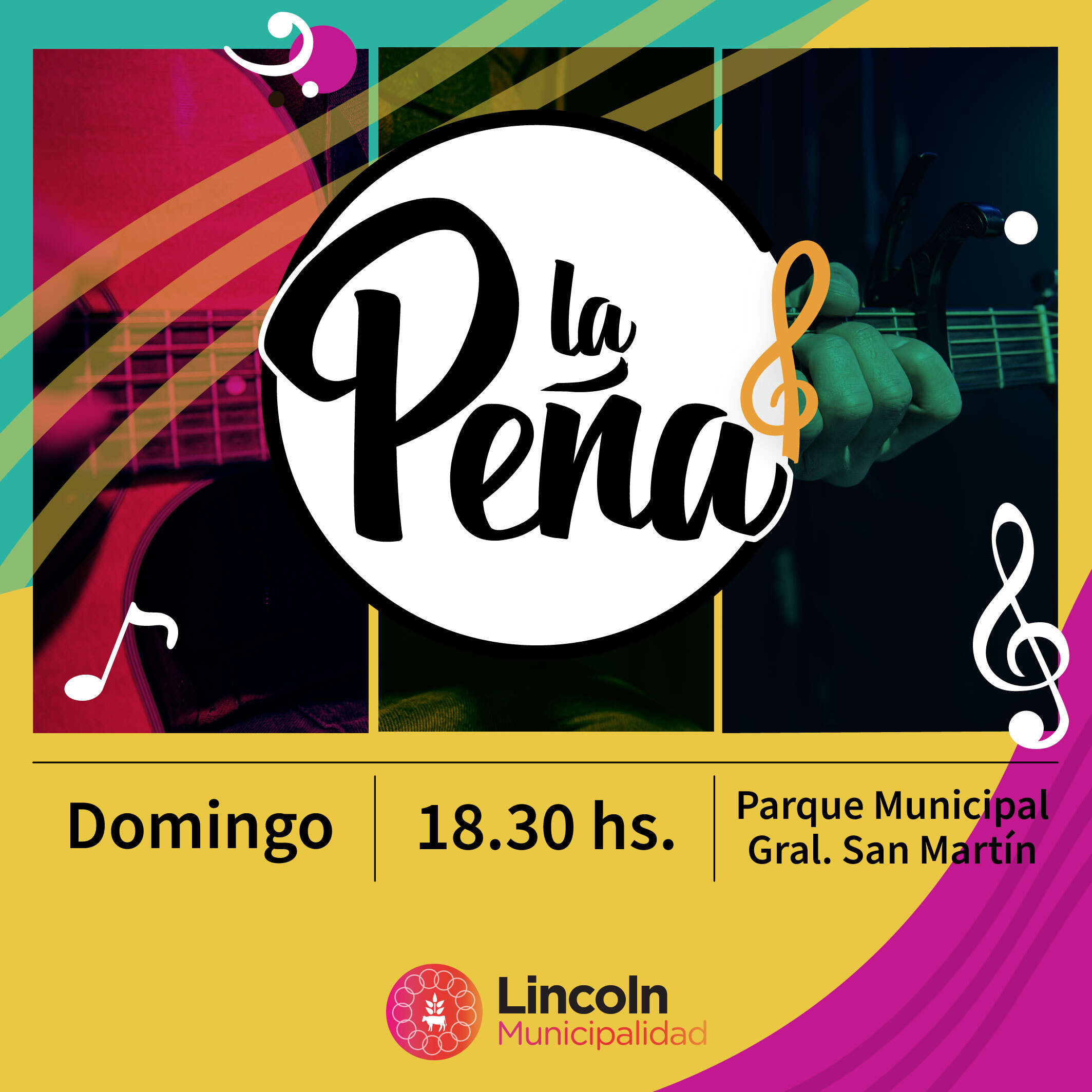 Este domingo, llega “La Peña” al Parque San Martín
