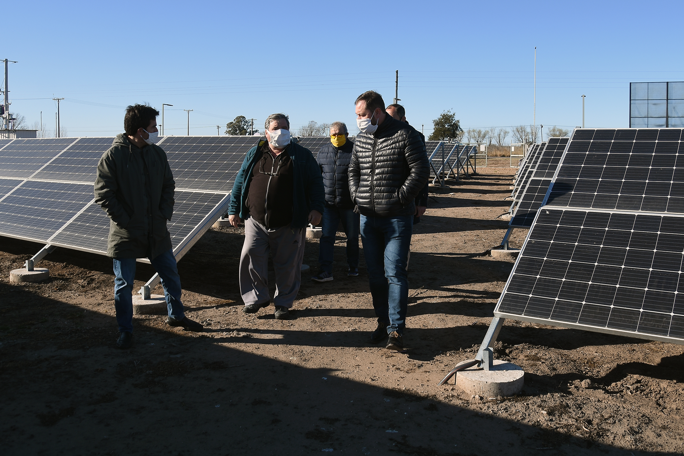 Serenal supervisó el funcionamiento del Parque Fotovoltaico de Martínez de Hoz