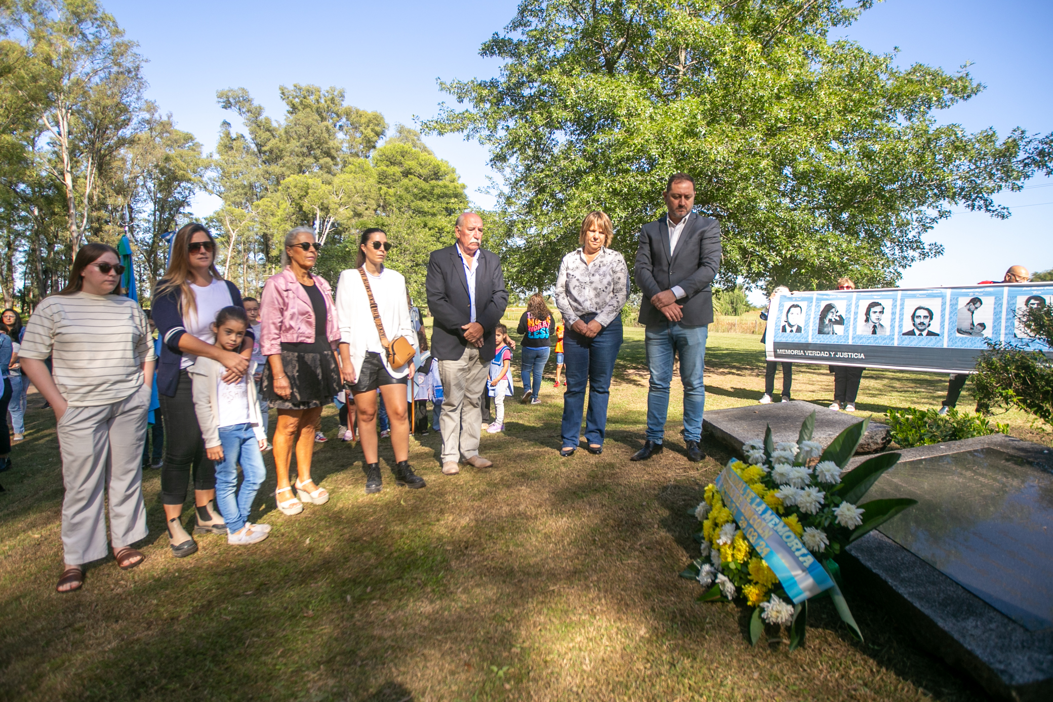 Se conemoró el Día Nacional de la Memoria, y Lincoln recordó a sus ocho desaparecidos