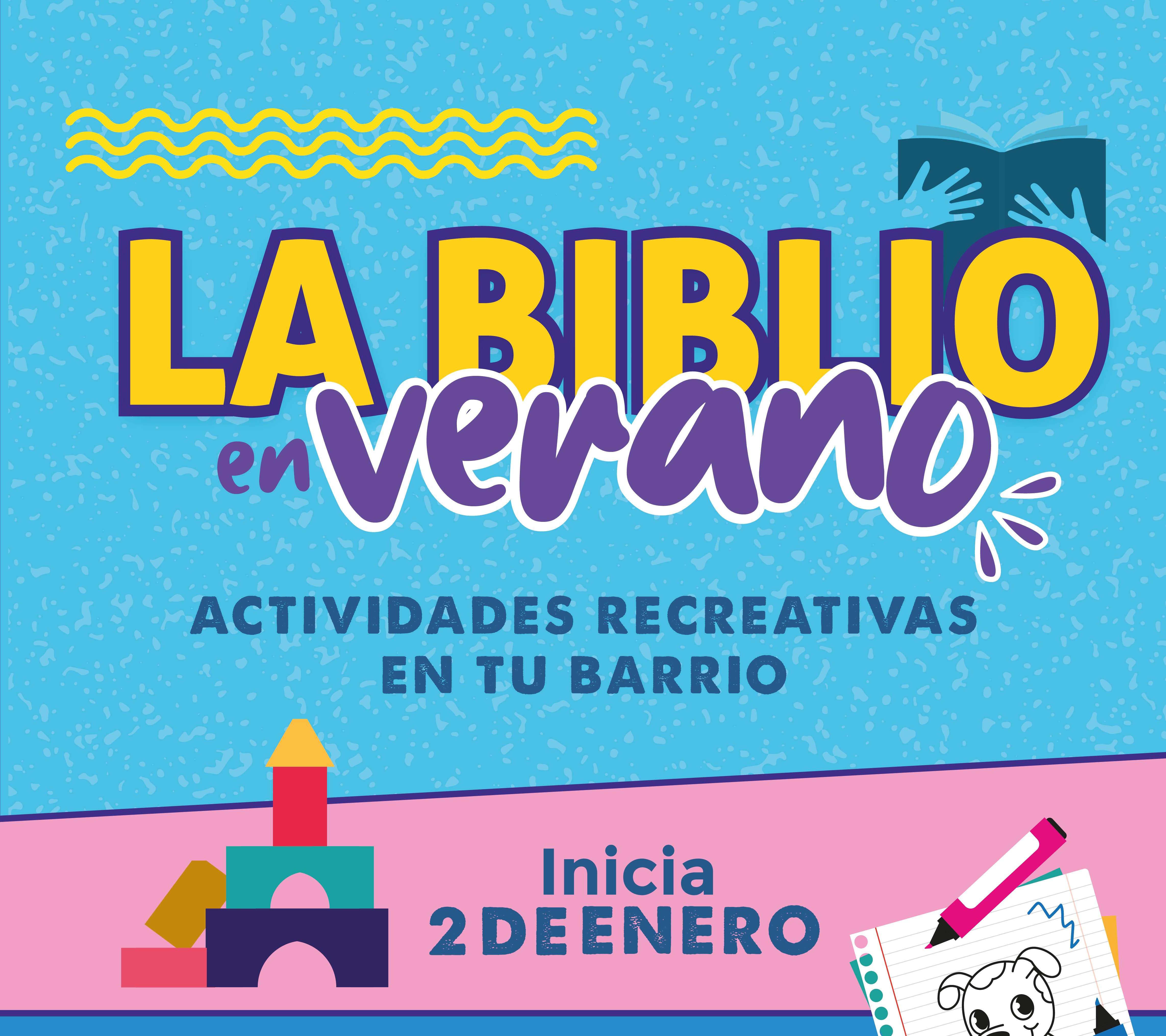 Llega “la biblio en verano”