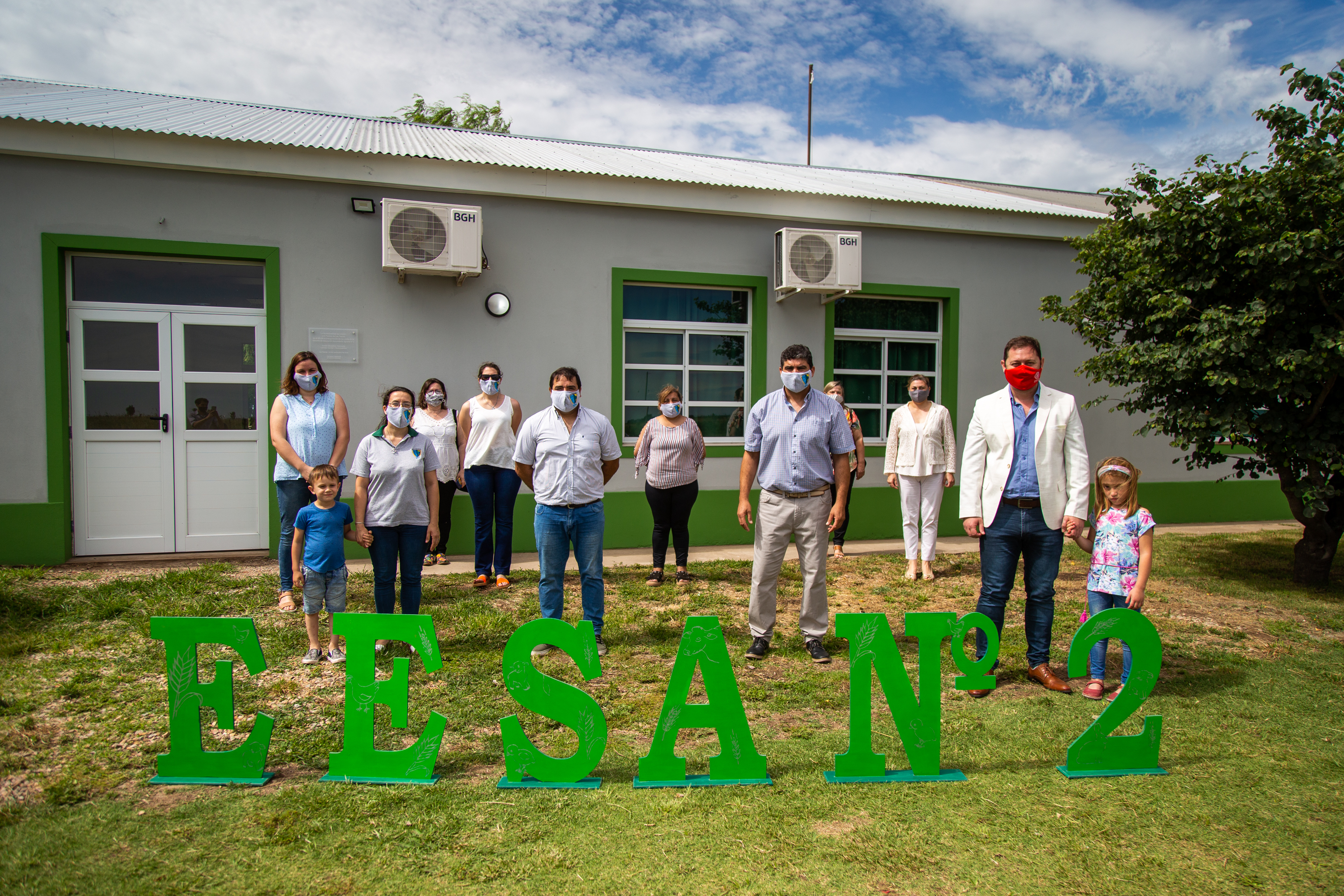 Presentaron las obras hechas en la Escuela Agraria de Las Toscas