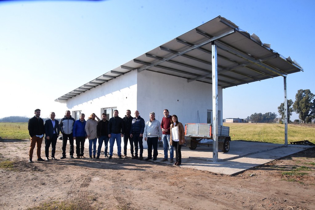 Serenal visitó el predio donde se construye la ensachetadora