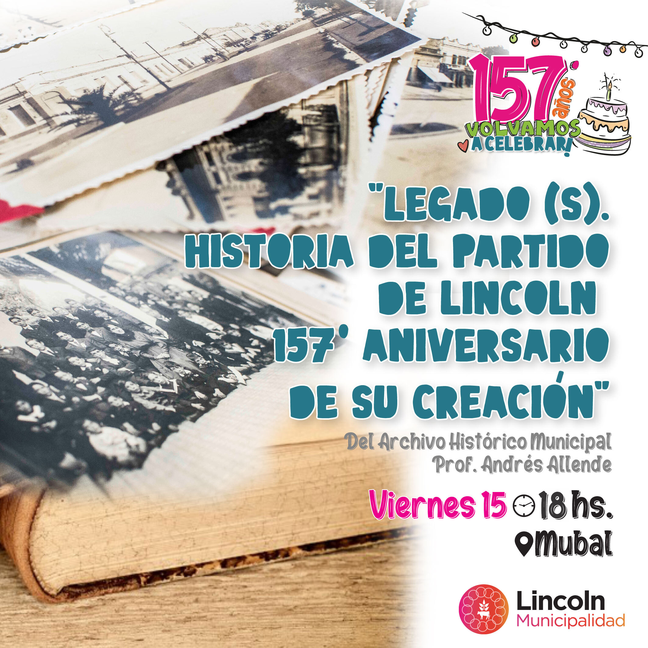 Este viernes abre la muestra “Legado(s) historia del Partido de Lincoln”