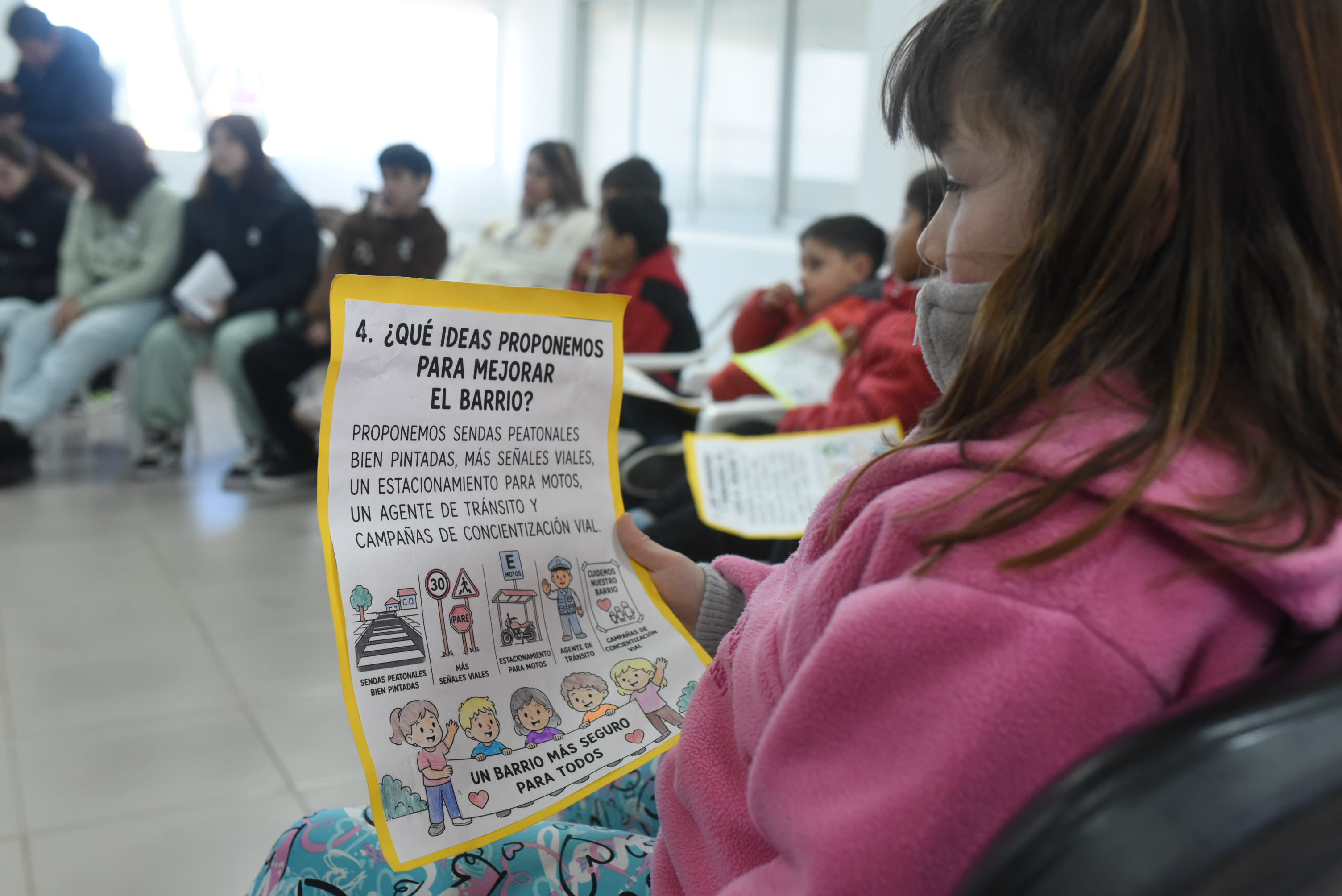 Niños y jóvenes del distrito presentaron sus proyectos para “Decisión Niñez”