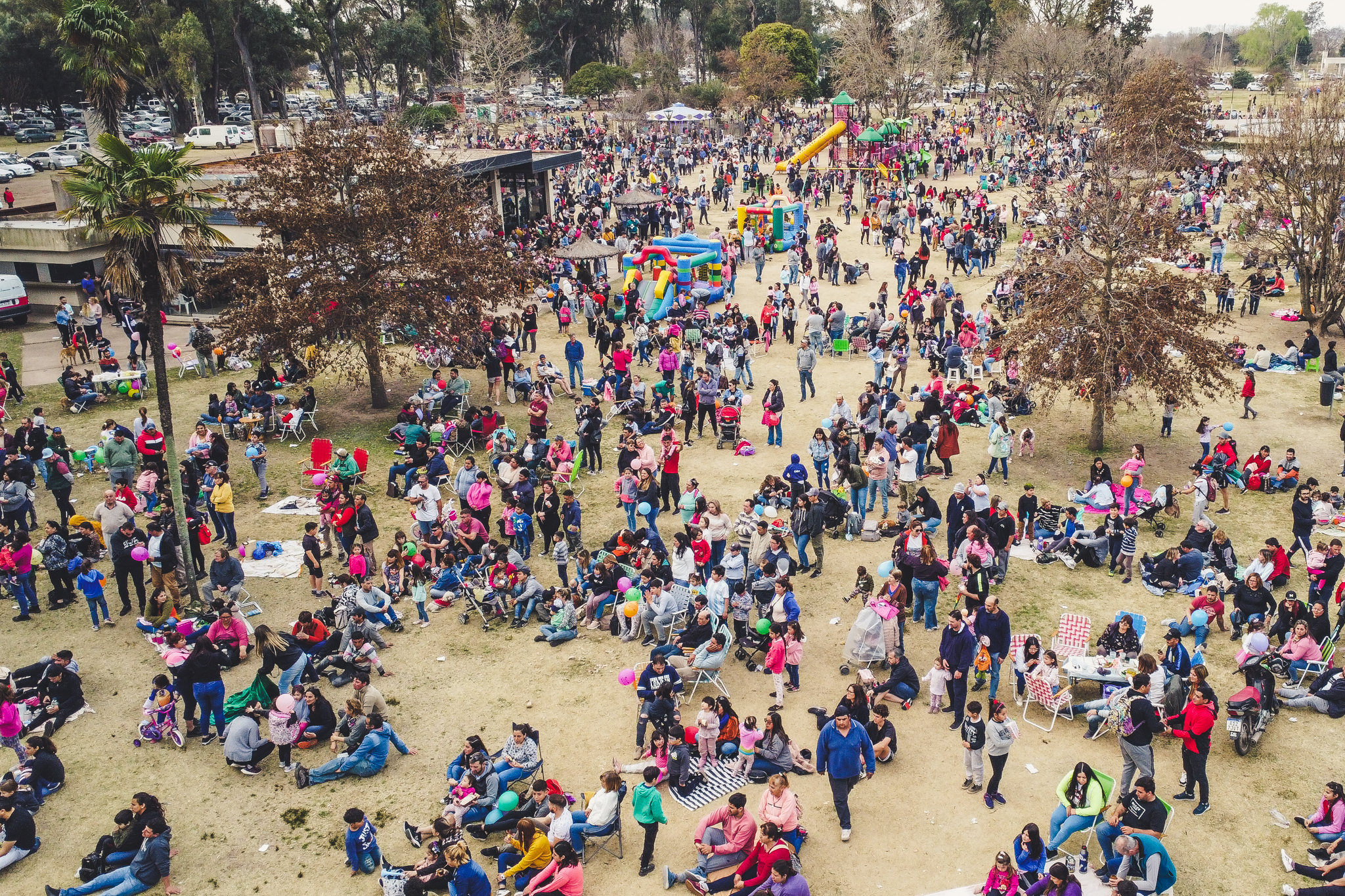 Miles de niñas y niños celebraron su día en el Parque San Martín