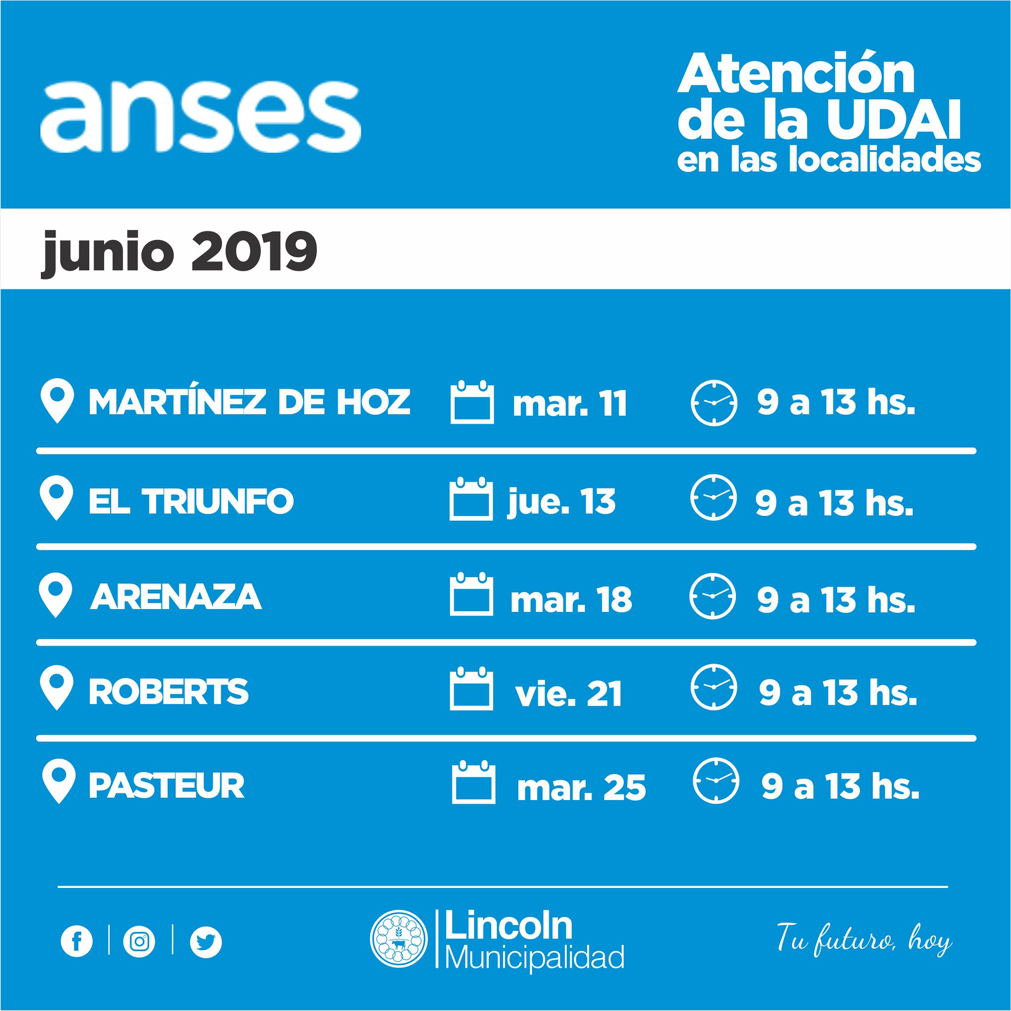 ANSES continúa con la atención en las localidades