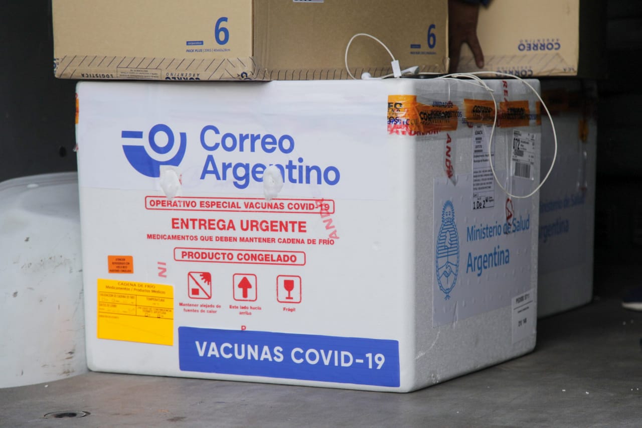 Lincoln recibió las primeras 450 dosis de la vacuna contra el COVID-19