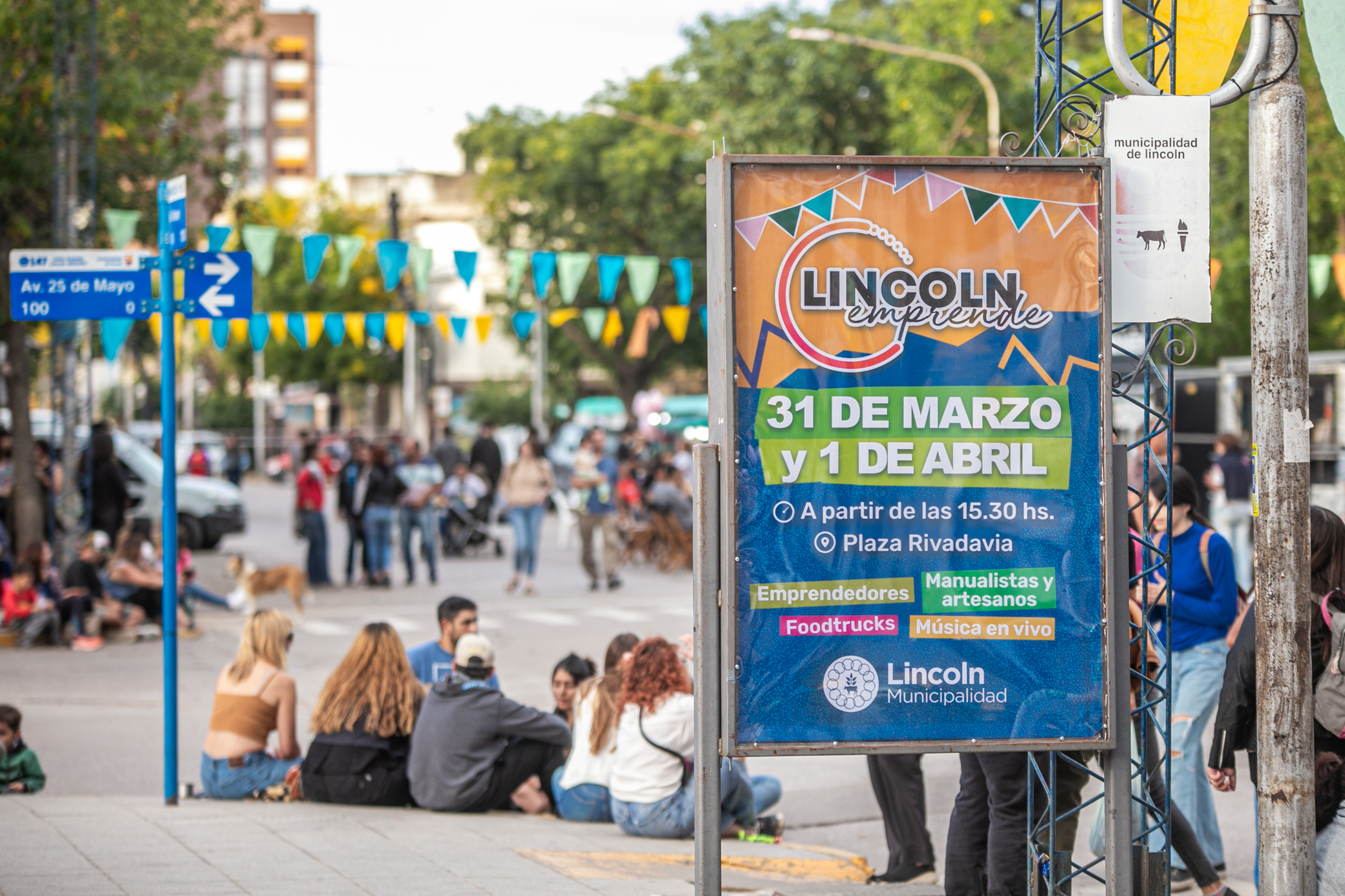 “Lincoln Emprende” brilló en el centro de la ciudad