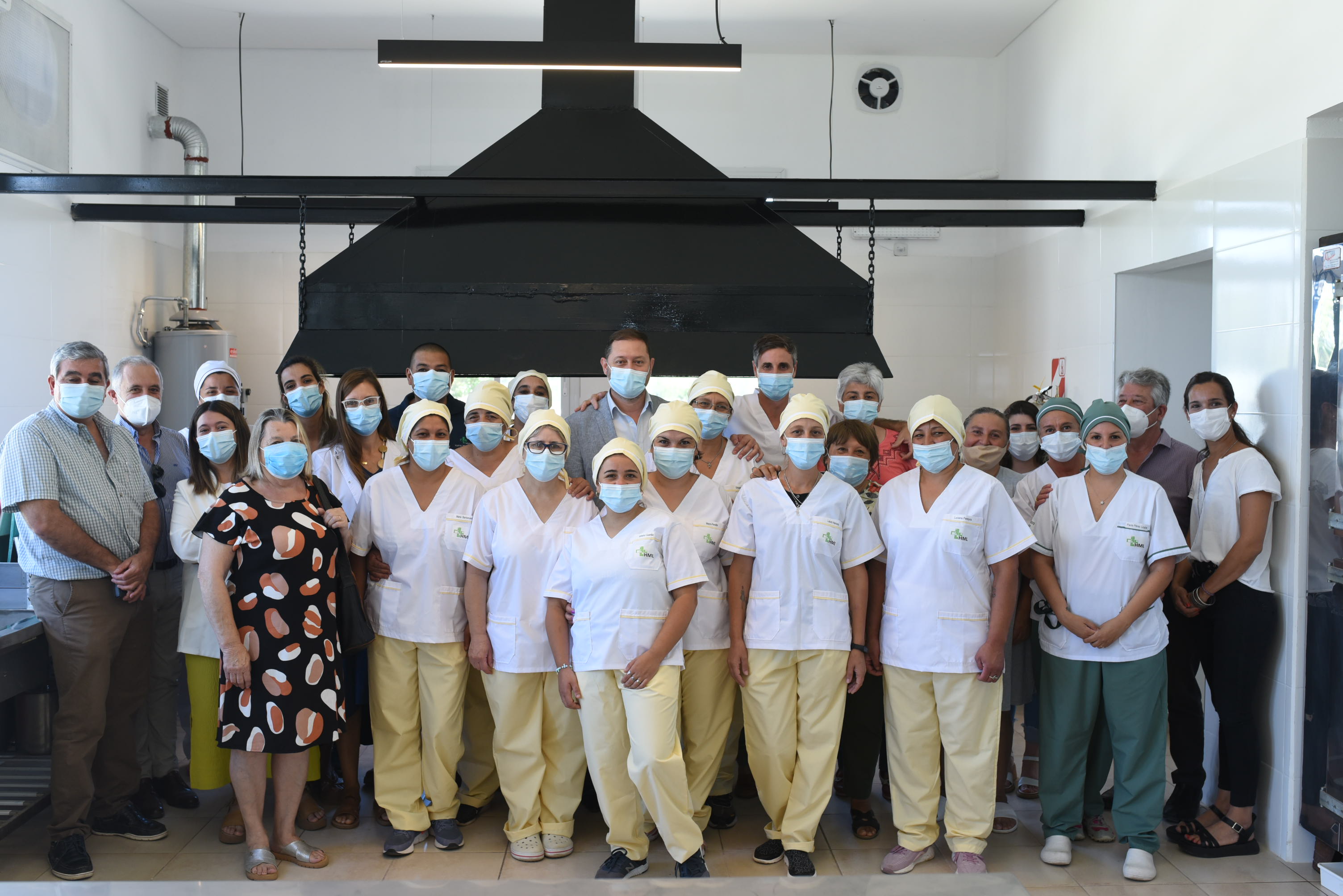 Presentaron la remodelación de la cocina del Hospital Municipal