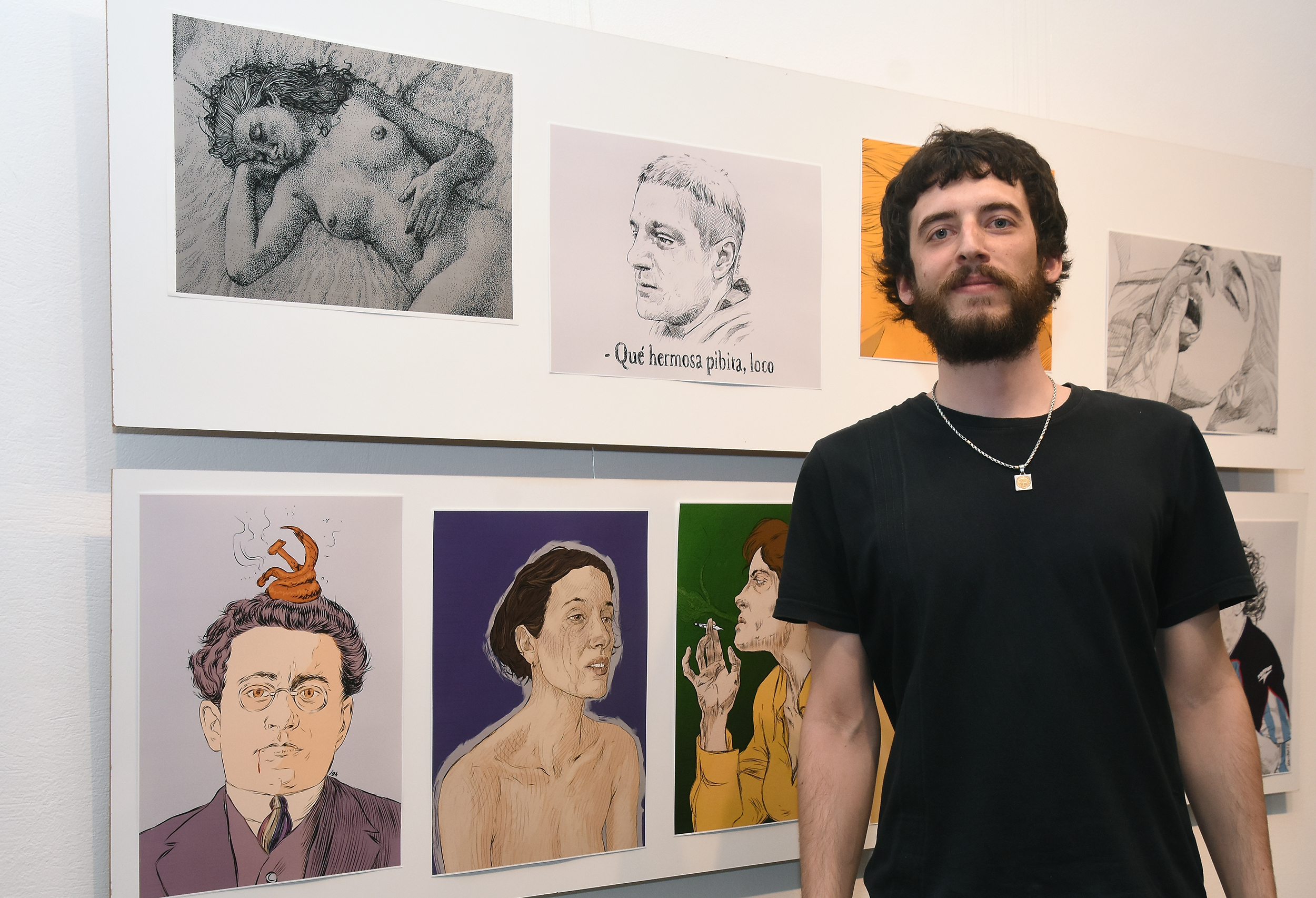 Exposición de obras en el MUBAL