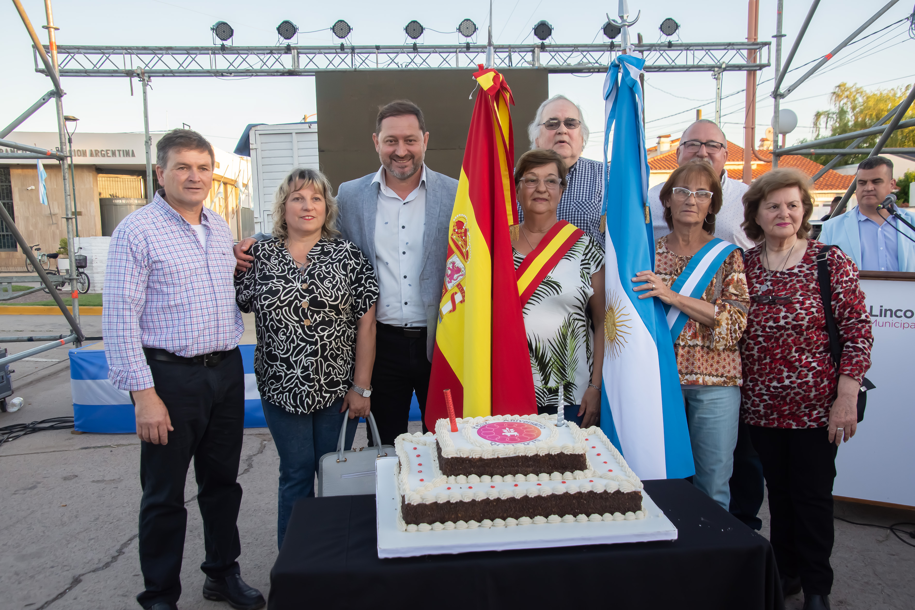 Con una gran fiesta, Roberts celebró un nuevo aniversario de su fundación