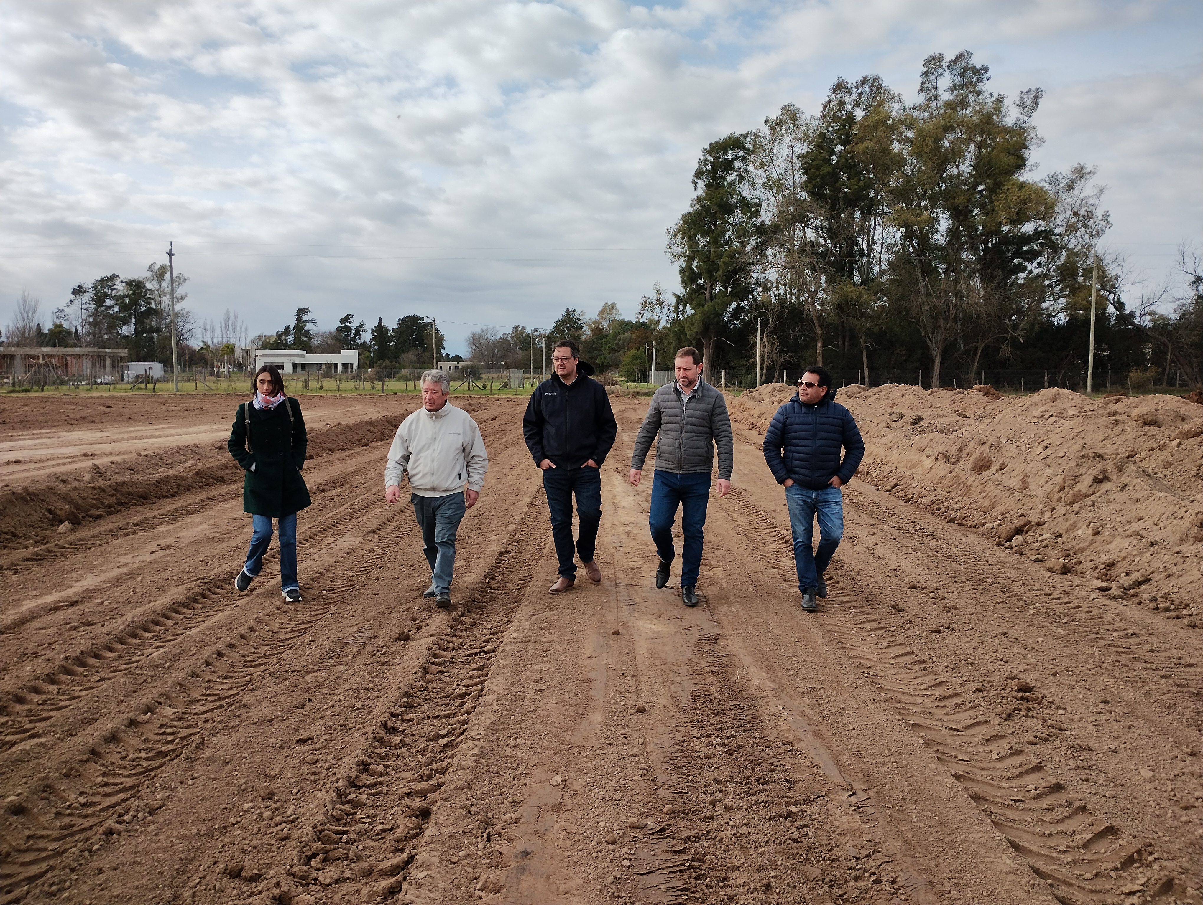 En Lincoln, se trabaja en el loteo de terrenos destinados al Pro.Cre.Ar