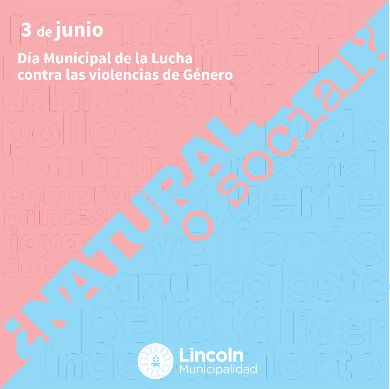 Se conmemora el “Día Municipal de la Lucha contra las violencias de Género”