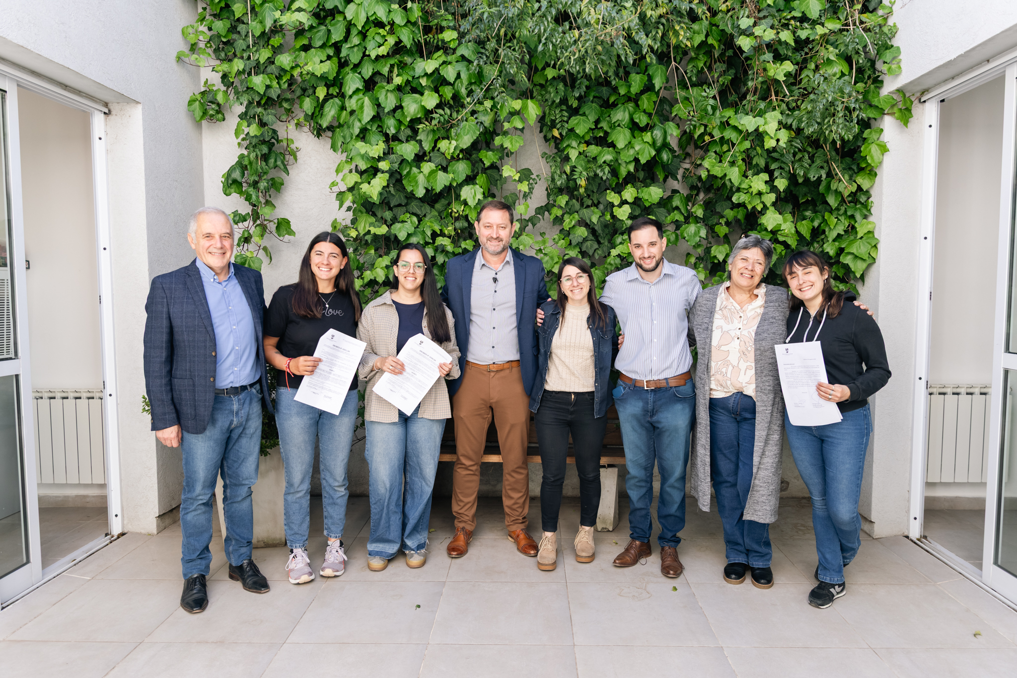 Se concretó el pase a planta permanente de trabajadores del Centro de Día "Frida"