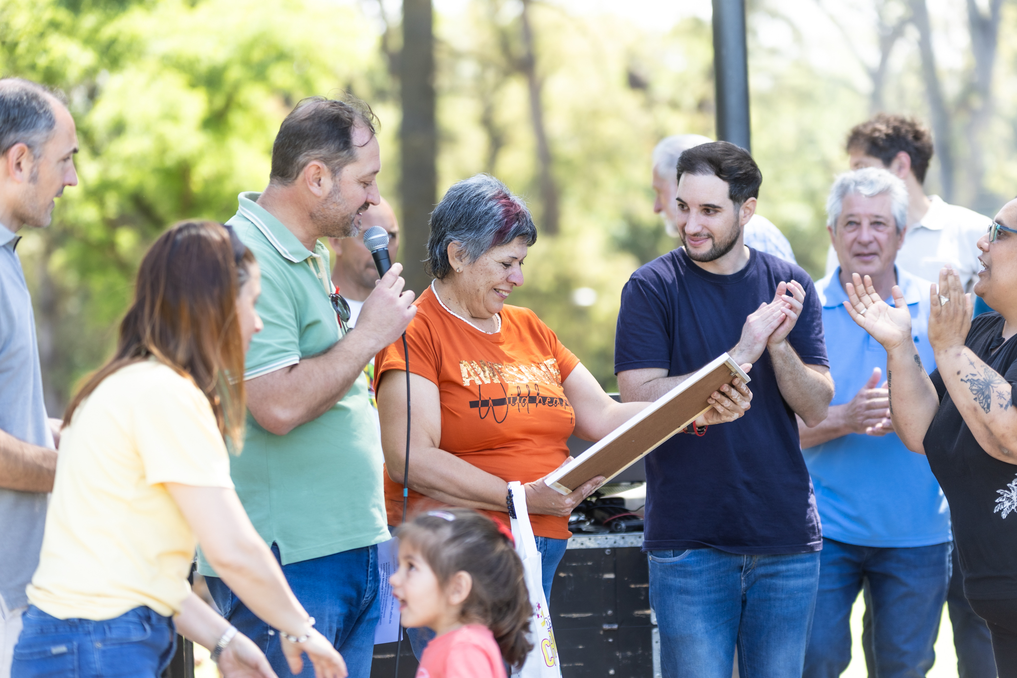 Los empleados municipales celebraron su día con un gran almuerzo