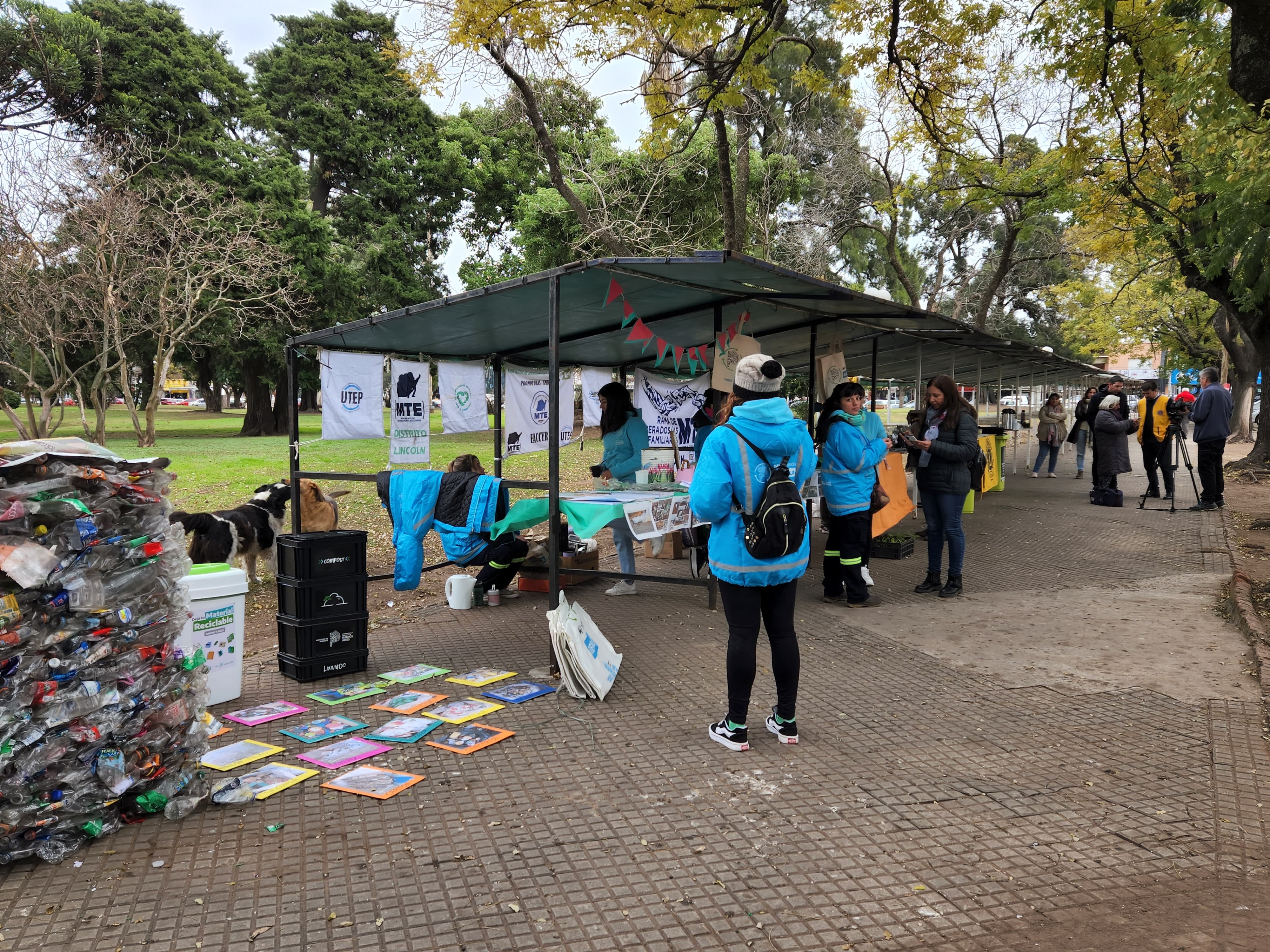 Acción en la plaza por el Día Mundial del Medio Ambiente