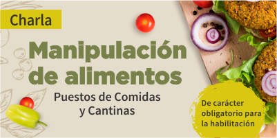 Capacitación en manipulación de alimentos destinada a personal de cantinas y puestos de comida
