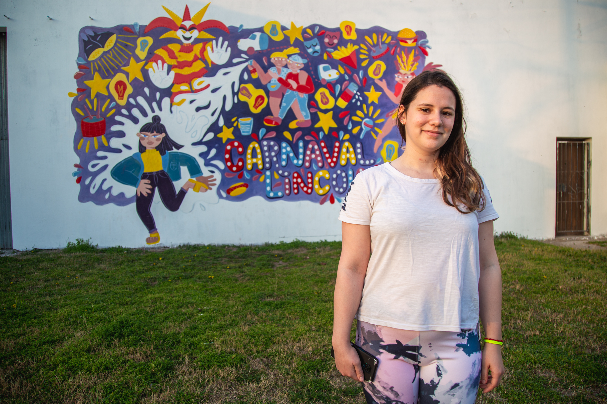 Loana Aldabe ganó con su mural “Noches de alegría”