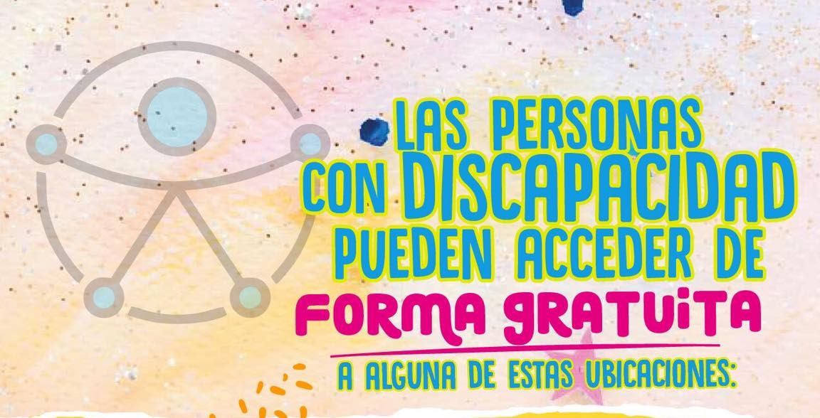 Las personas con discapacidad podrán solicitar una mesa sin cargo