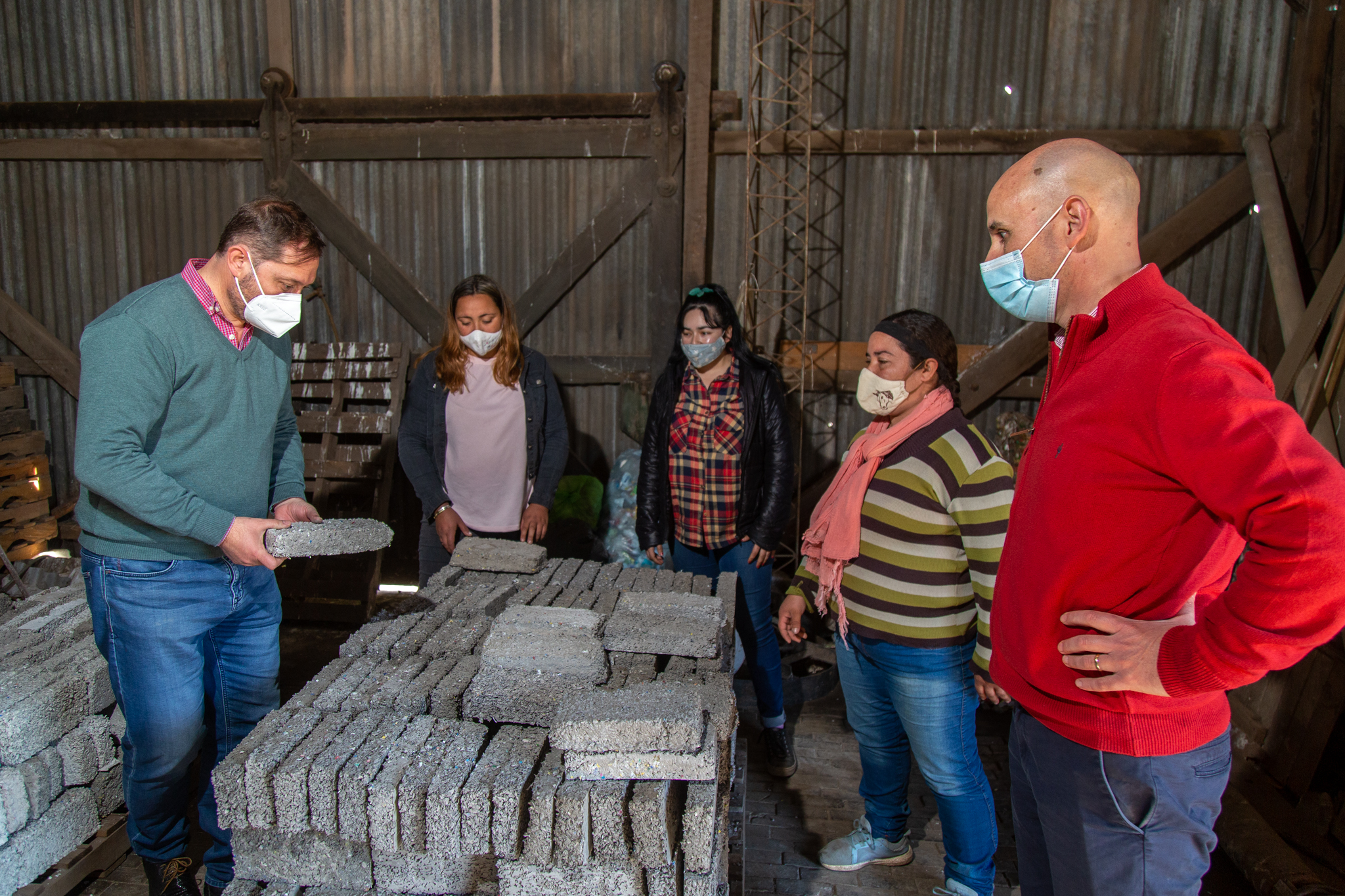Con ladrillos sustentables, se proyecta la ampliación de la Unidad Sanitaria de Bayauca