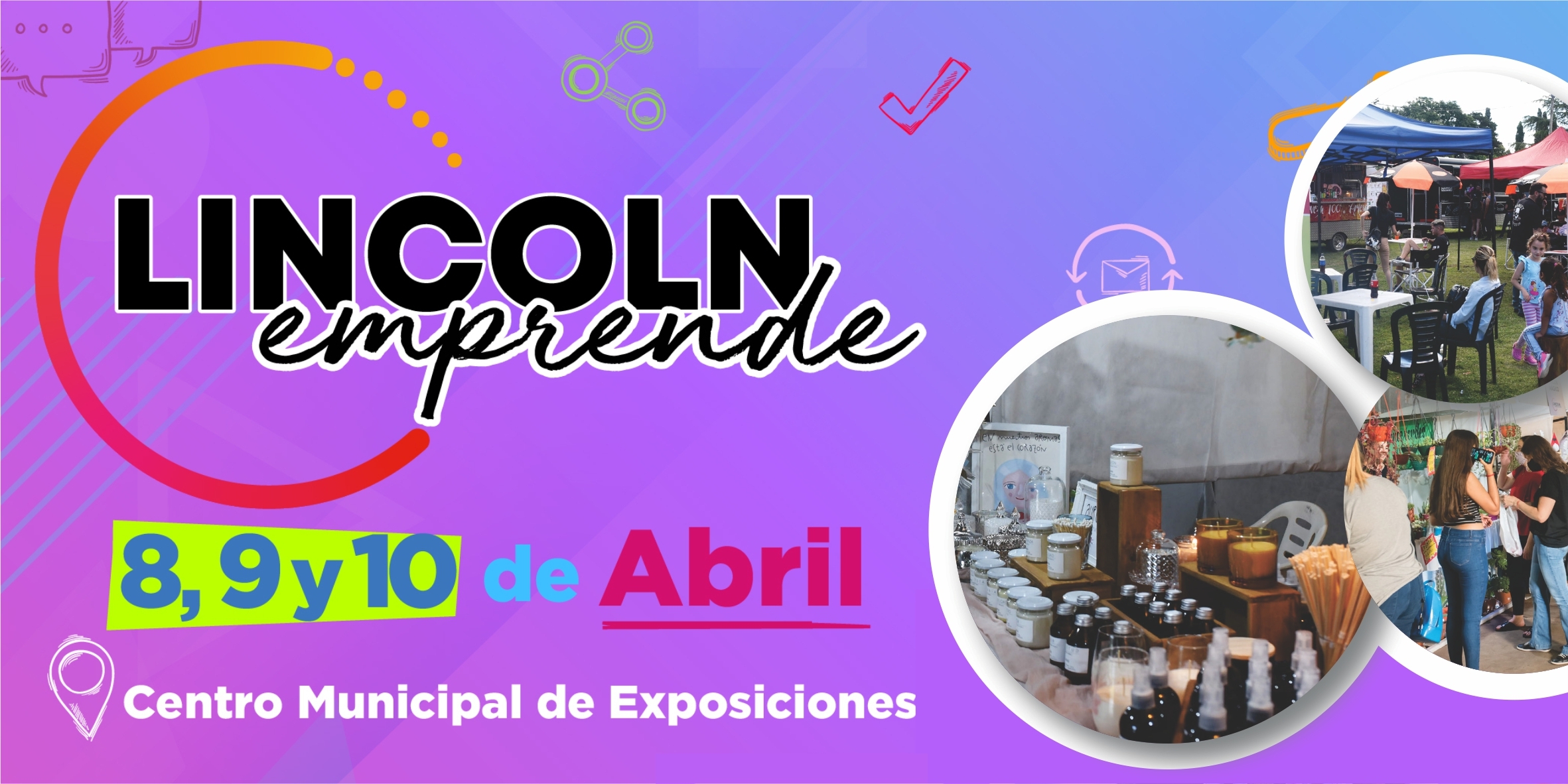 Más de 50 expositores dirán presente en la Expo “Lincoln Emprende”