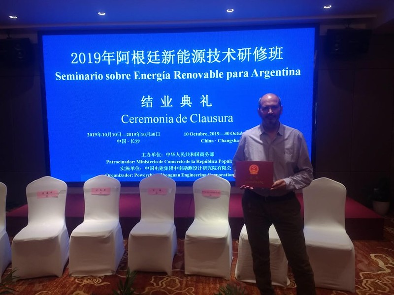 En China, Lincoln participó de un seminario internacional sobre energías renovables