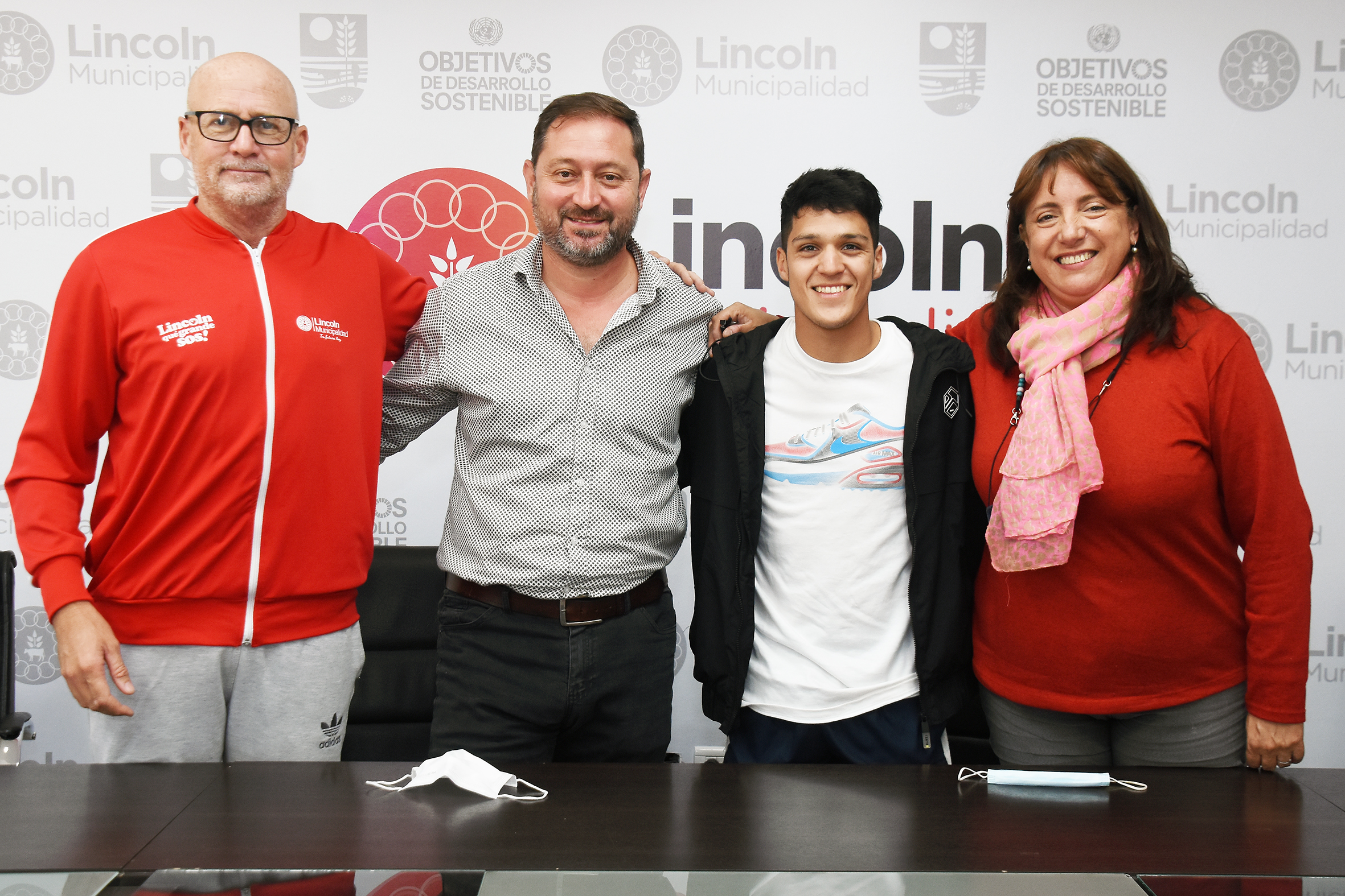Serenal recibió a Alexis Escalser, tras su participación en el Mundial de Portugal