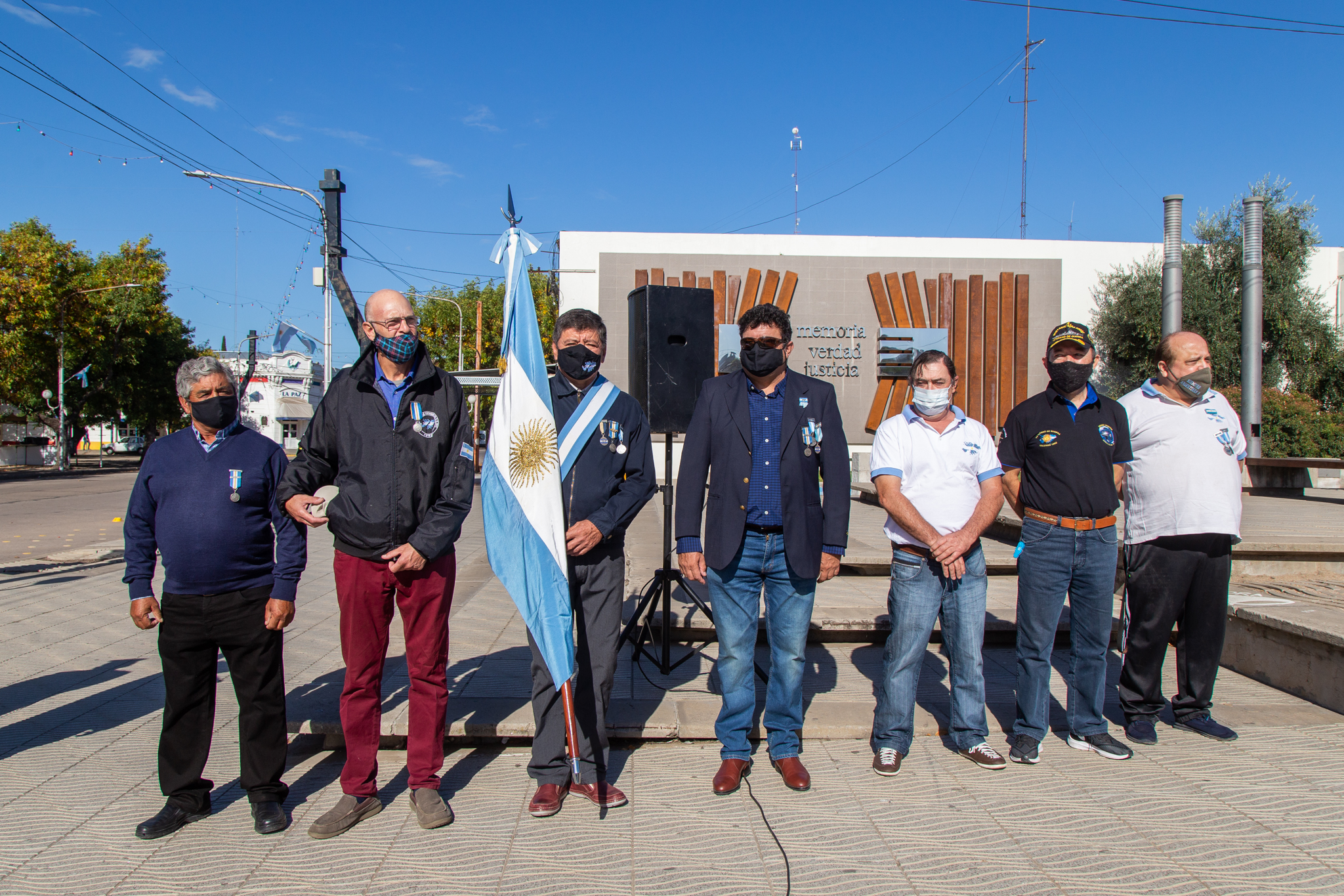 Lincoln rindió homenaje a los héroes de Malvinas