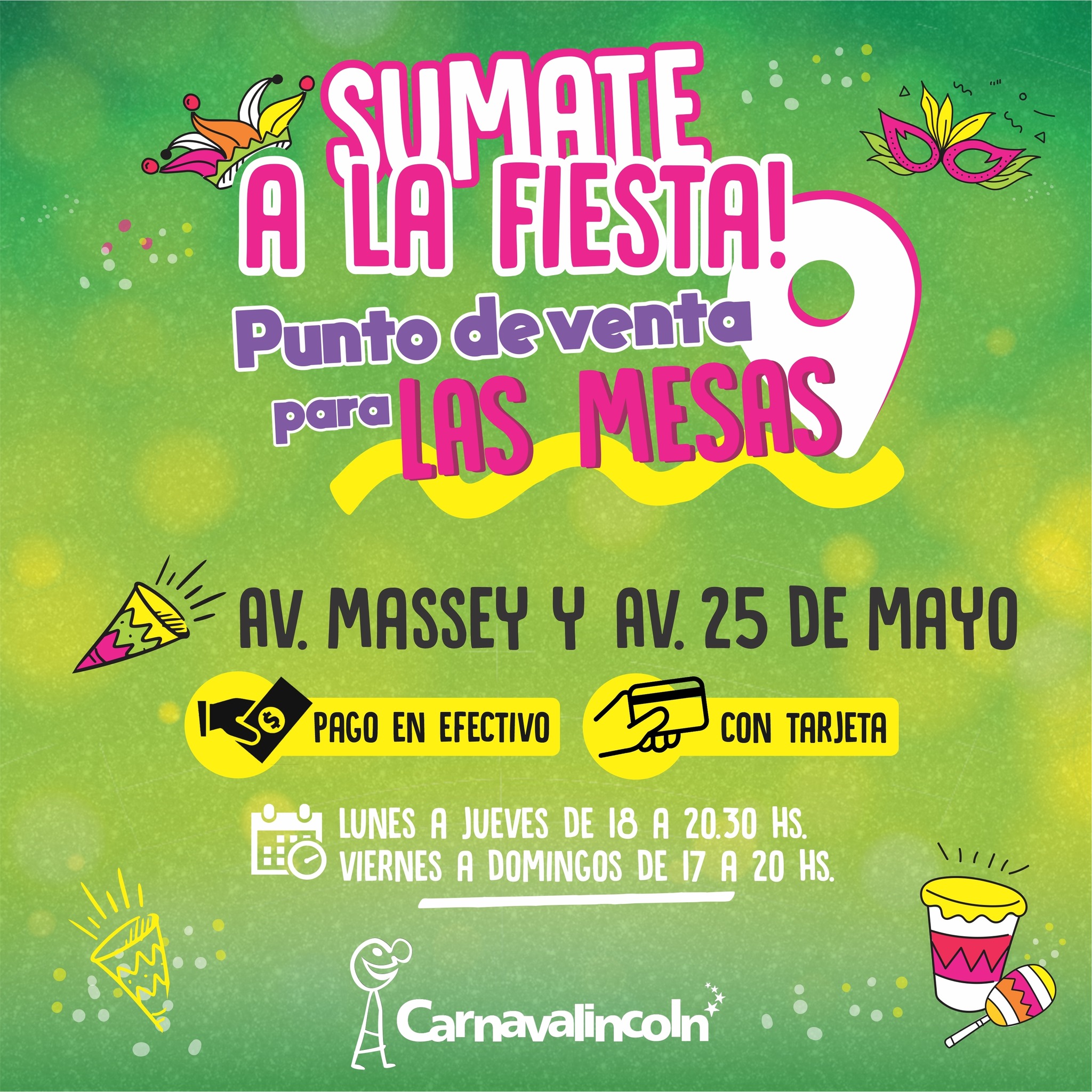 Habilitan punto de venta físico para la compra de ubicación en mesas de cantina