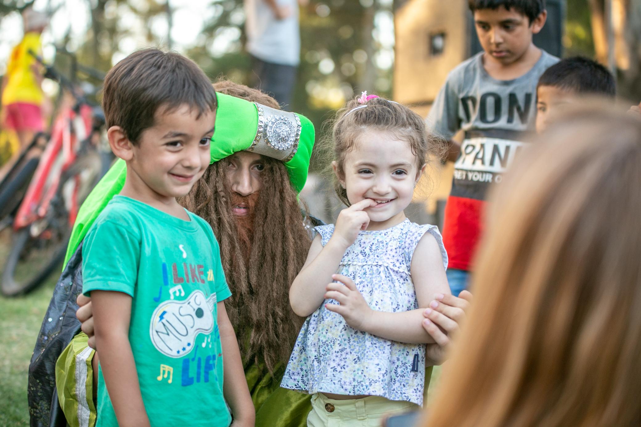Con gran ilusión, niñas y niños Lincoln recibieron a los Reyes Magos