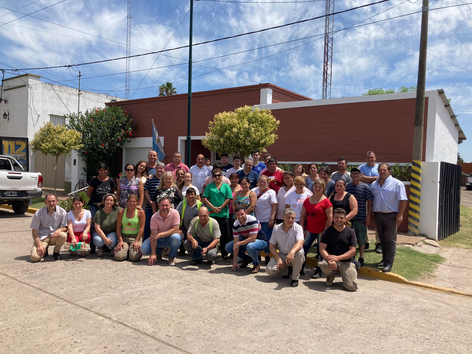 El intendente Serenal compartió brindis de fin de año con empleados municipales de las delegaciones