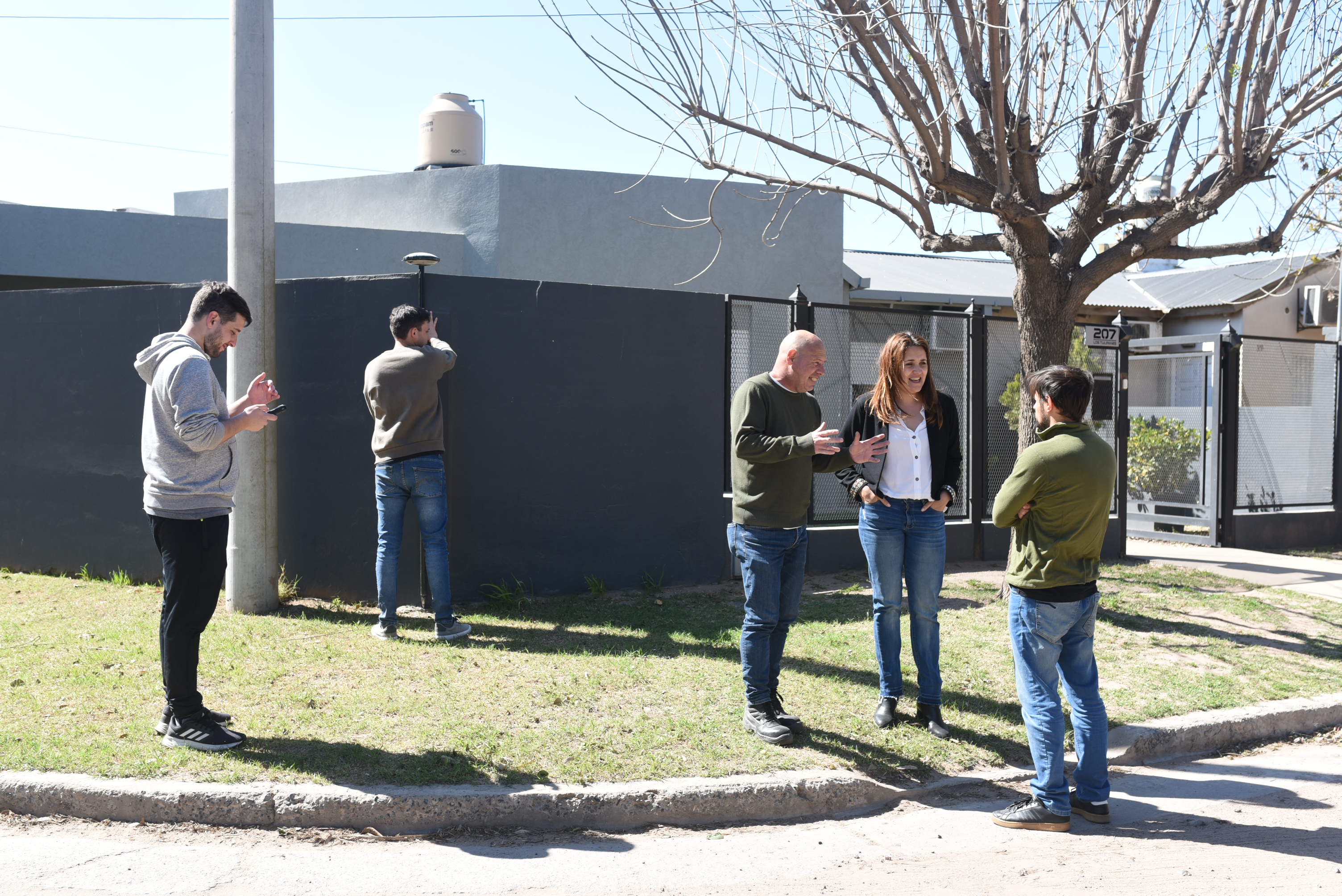 Operativos de mensura para que más vecinos puedan escriturar su vivienda