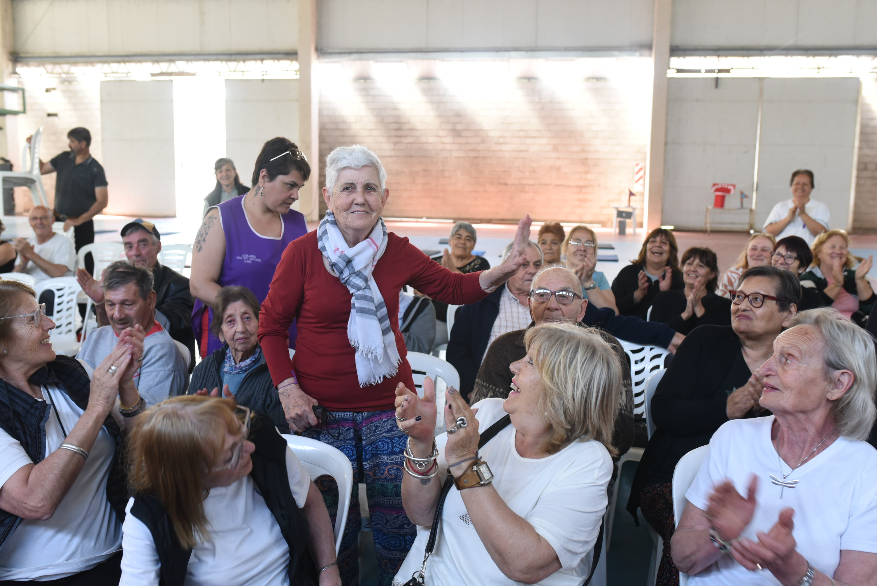 Con un gran festejo los adultos mayores celebraron su día