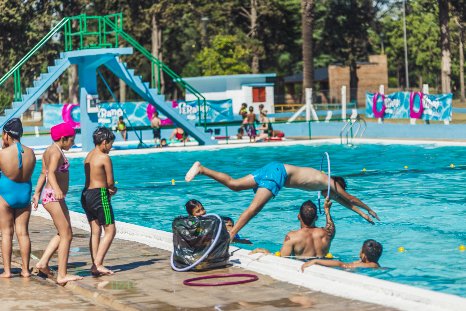 El próximo sábado abre la pileta del Parque