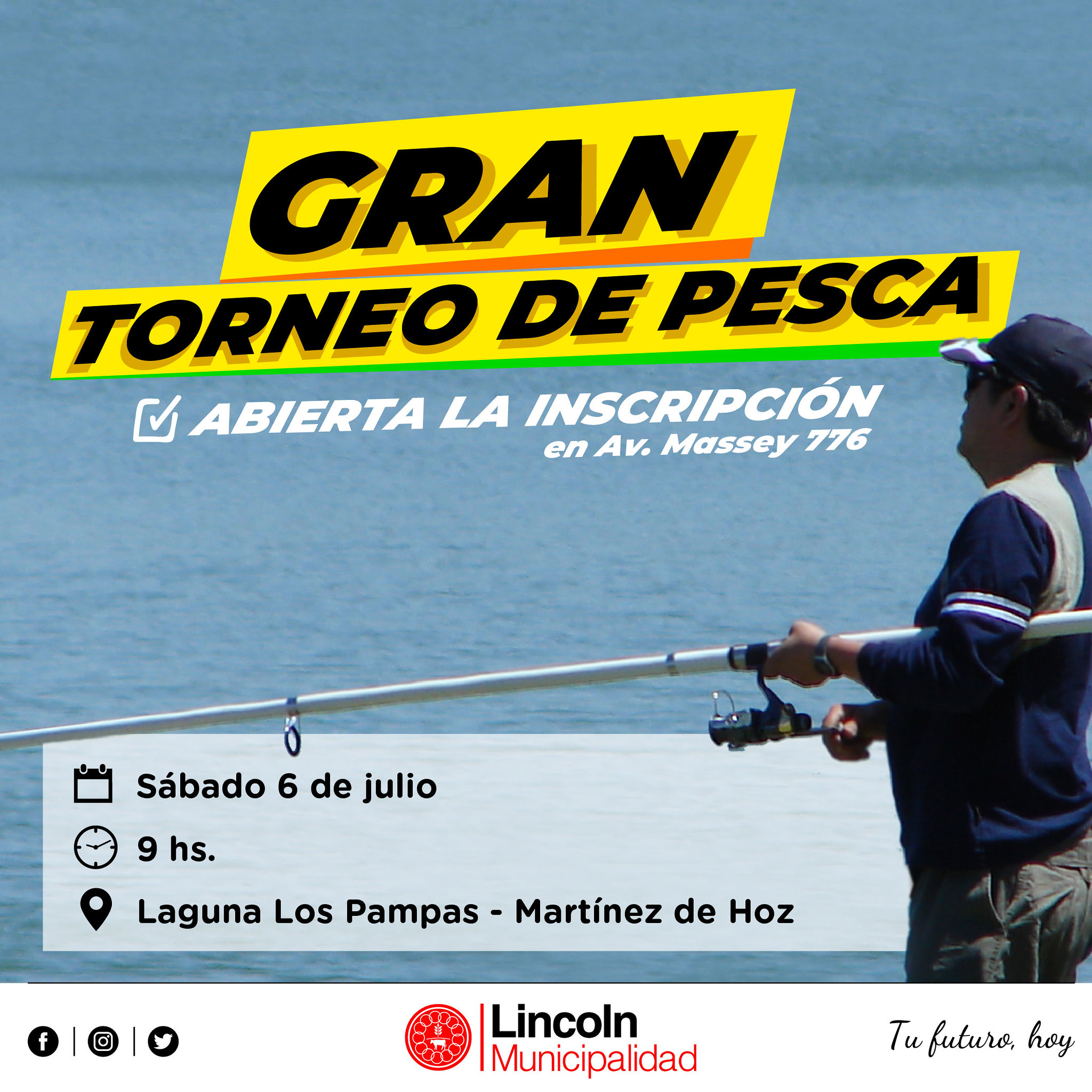 Gran torneo de pesca en Martínez de Hoz