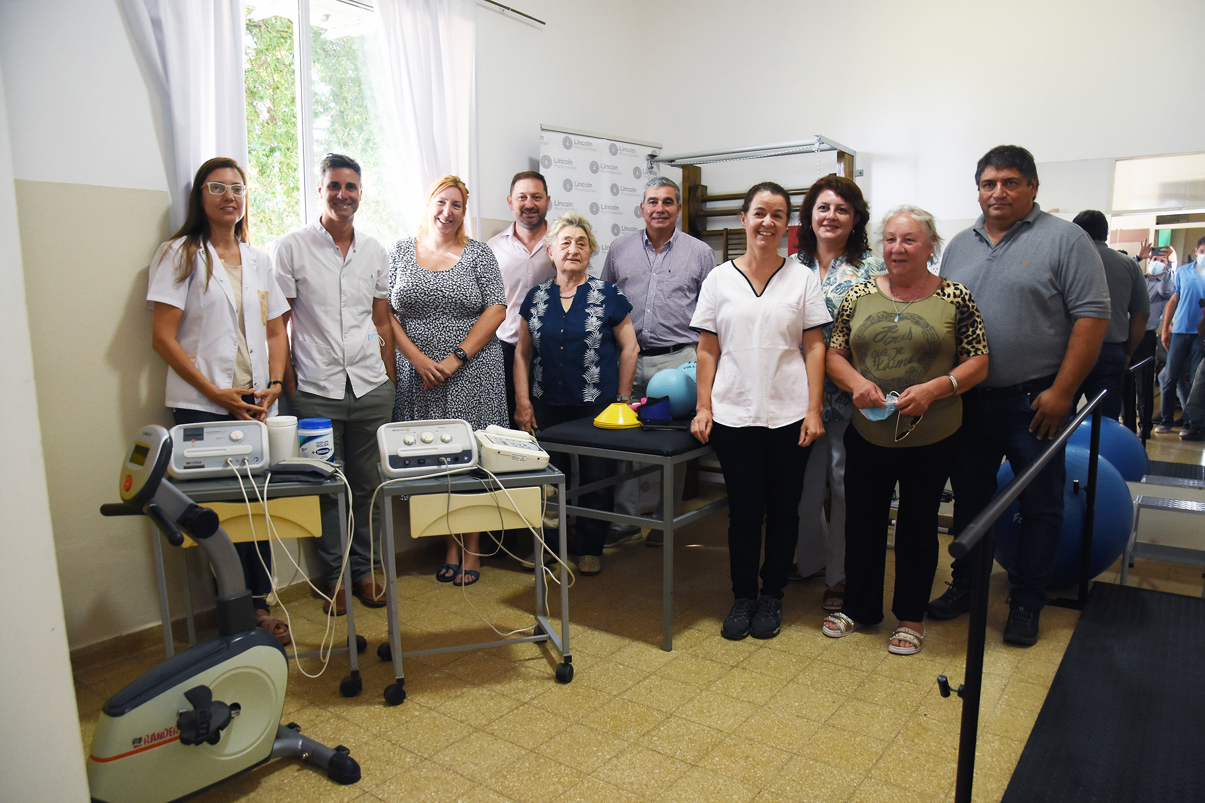 Nuevo gimnasio de rehabilitación para el geriátrico del Hospital Municipal