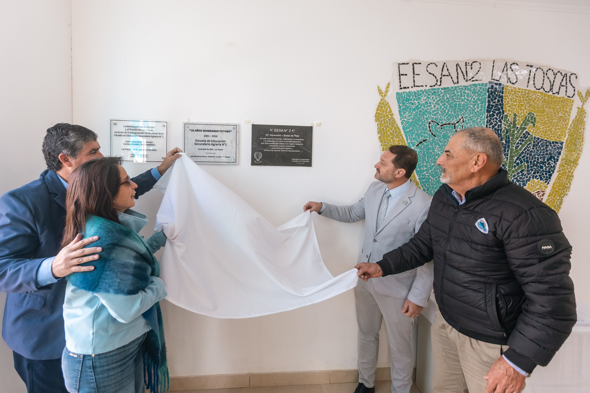 La Escuela Secundaria Agraria N°2 de Las Toscas celebró sus “Bodas de Plata”