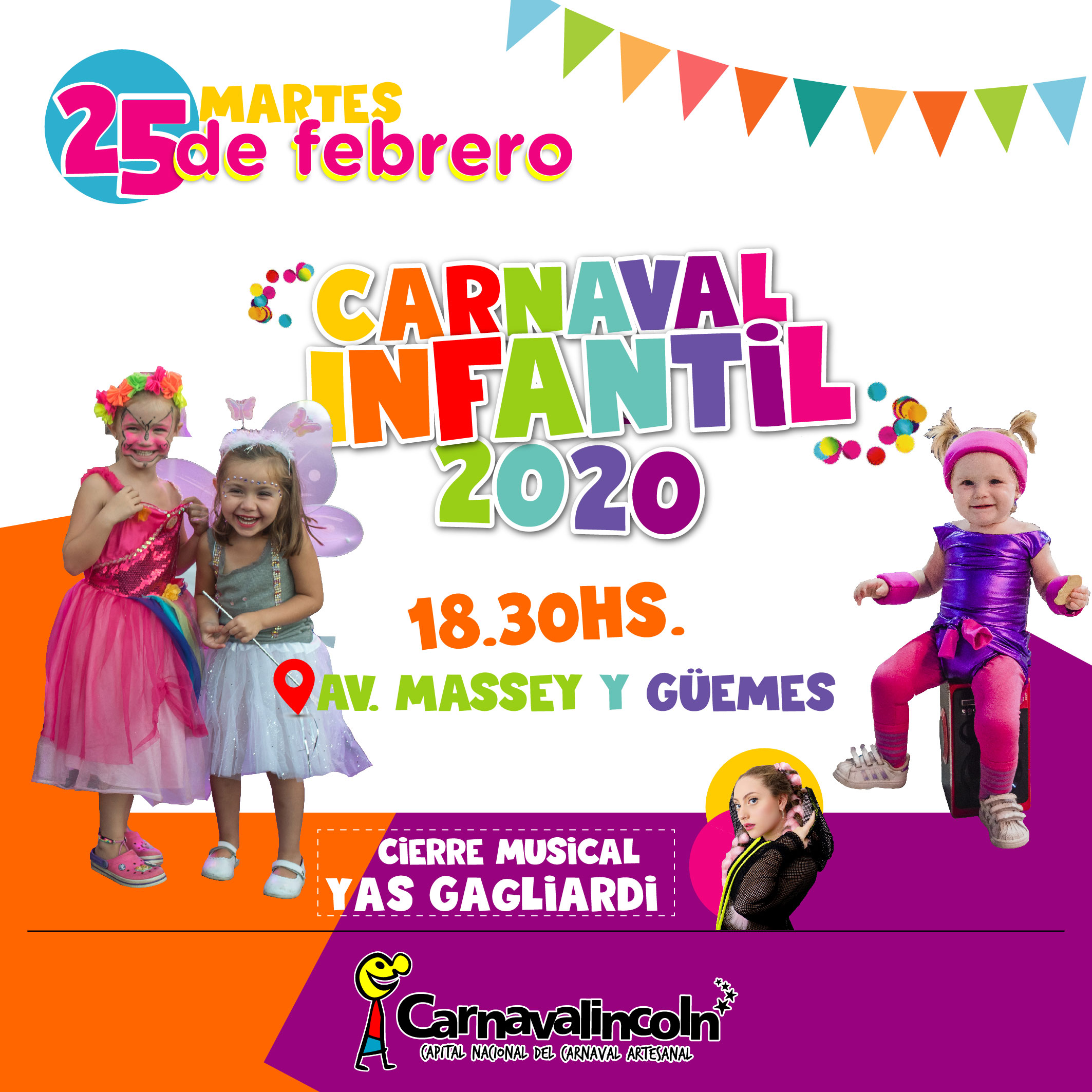 El Carnaval Infantil 2020 tendrá una gran variedad propuestas