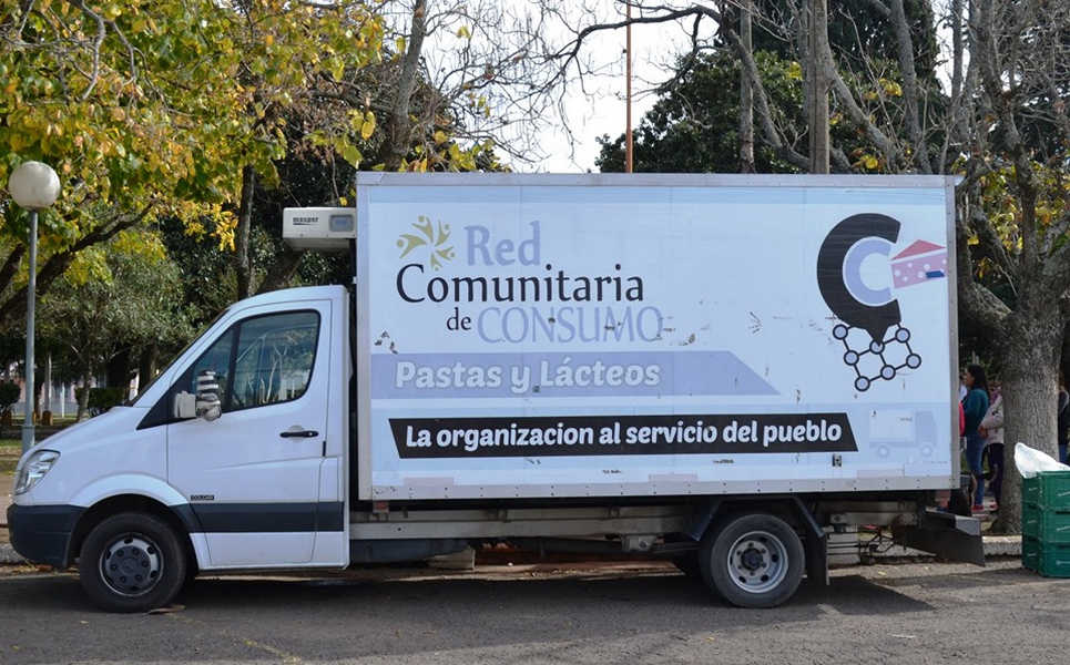 Llega a Lincoln el camión de Pastas y Lácteos de la Red Comunitaria de Consumo