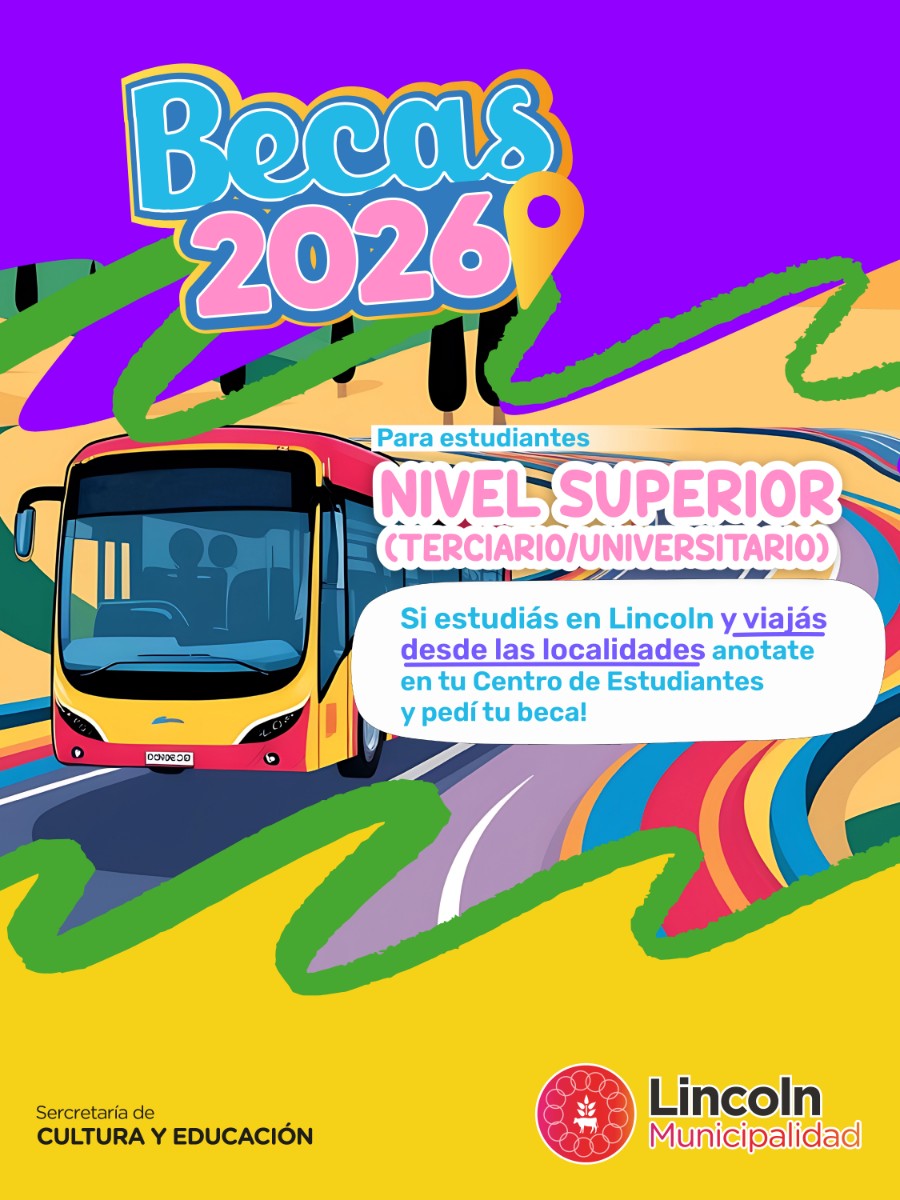 Nuevas becas de transporte para estudiantes de Nivel Superior