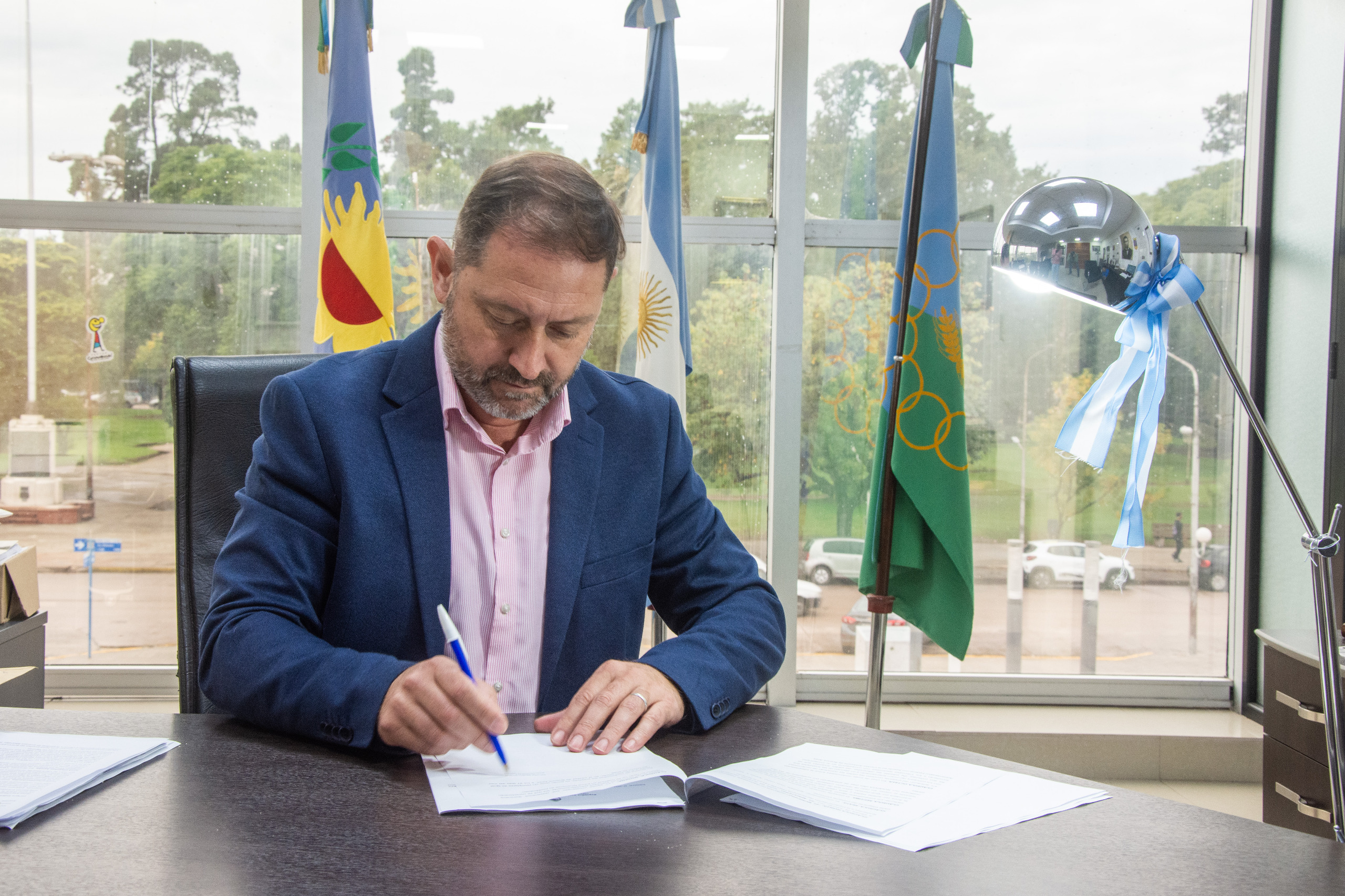 Serenal firmó un convenio con Nación para la compactación de vehículos