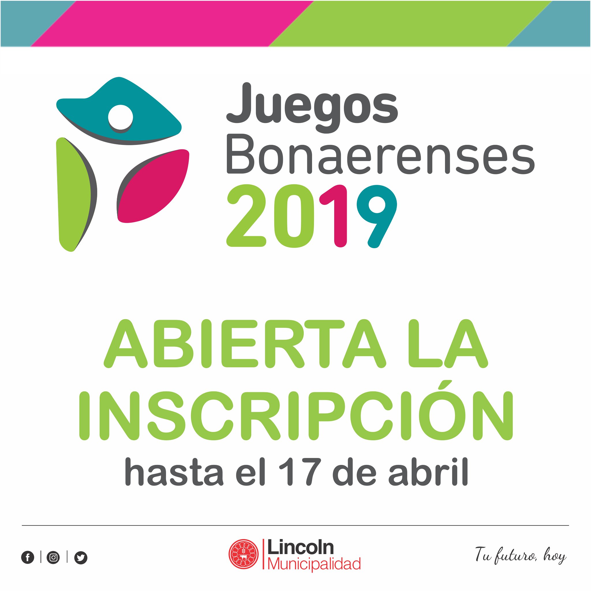 El miércoles cierran las inscripciones a los Juegos Bonaerenses 2019