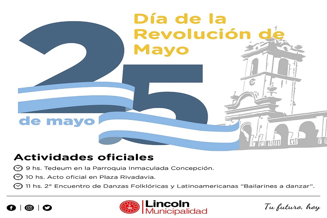 Celebración por el Día de la Revolución de Mayo