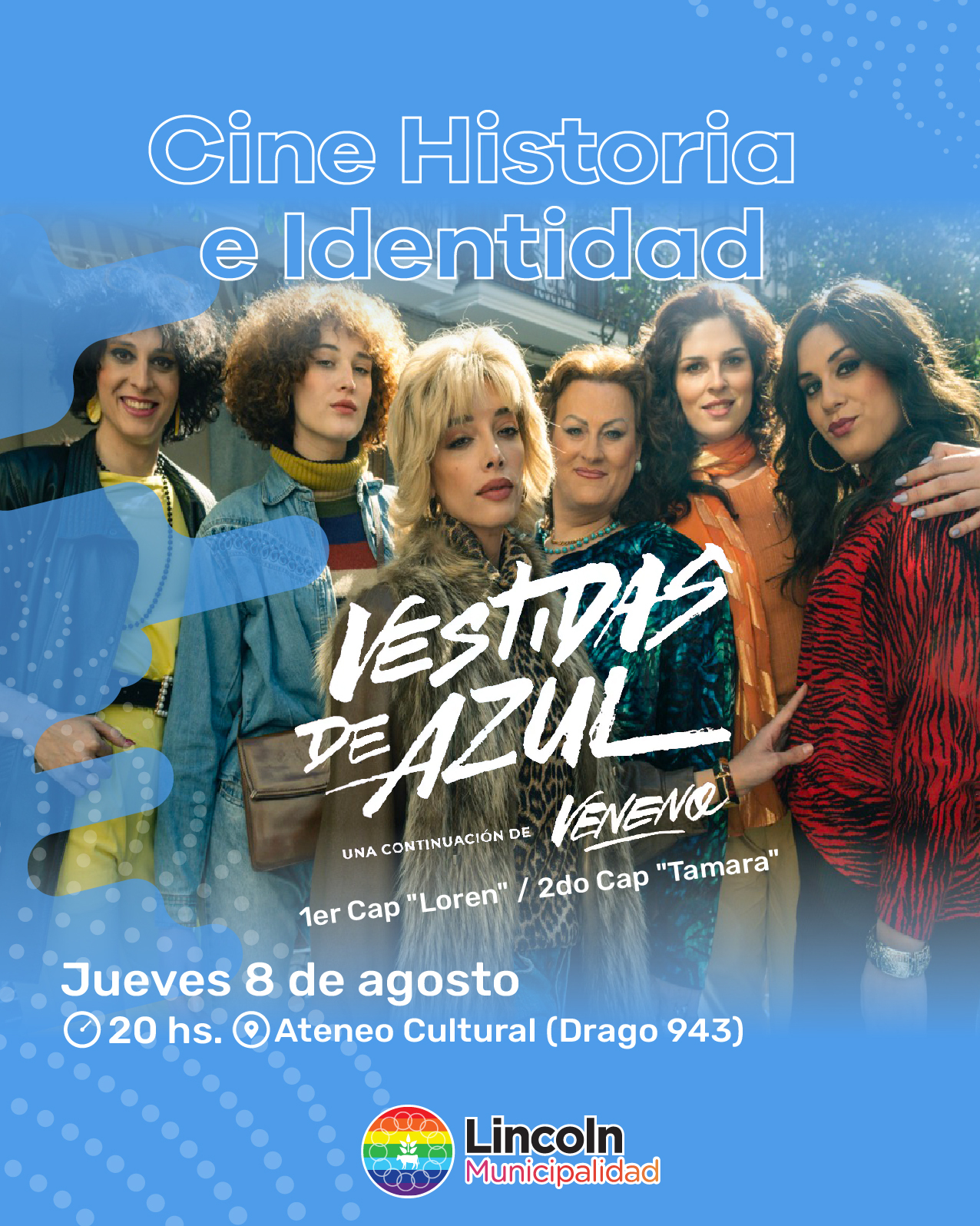 “Vestida de azul” la nueva propuesta cinéfila que a reflexionar