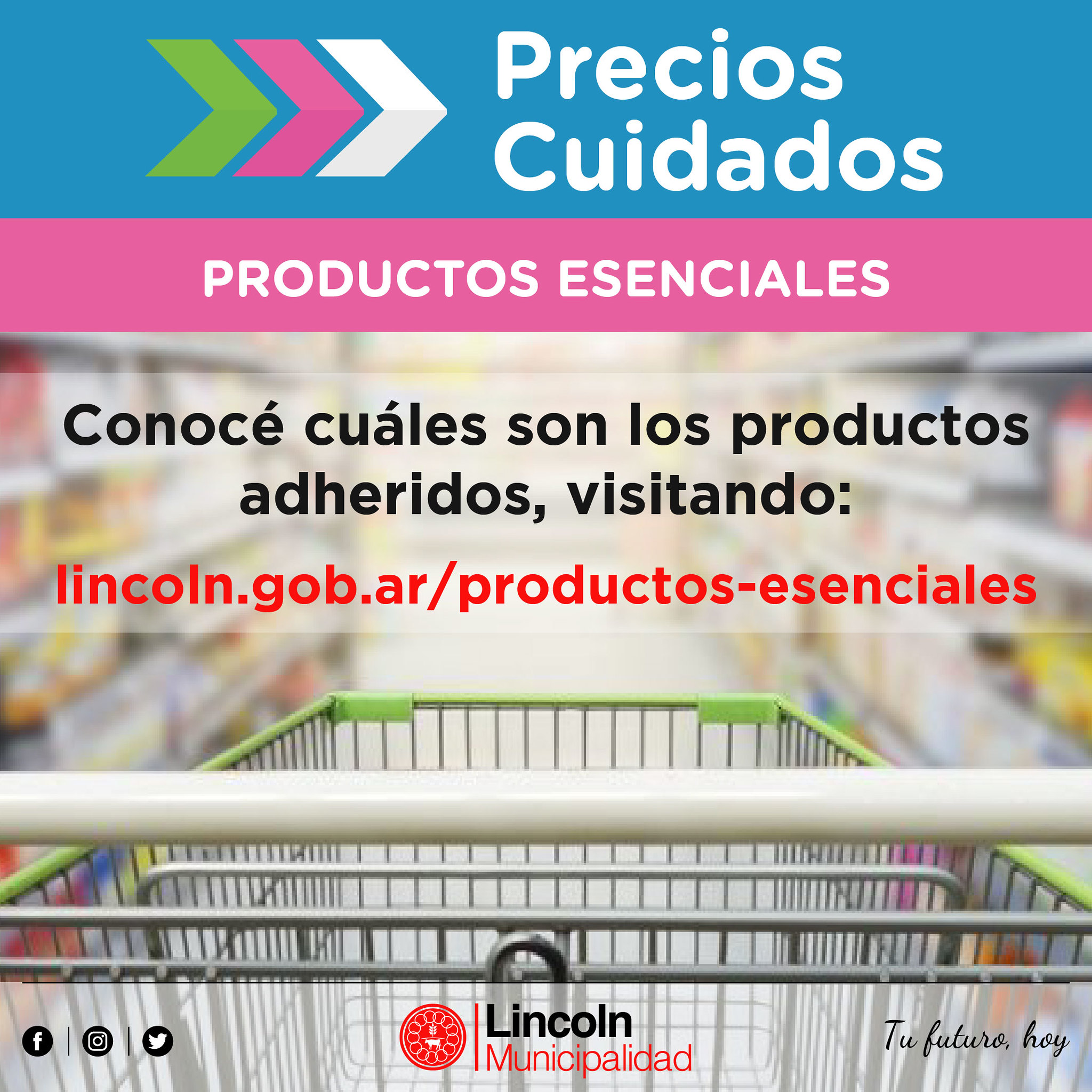 Ya está vigente el Programa Productos Esenciales