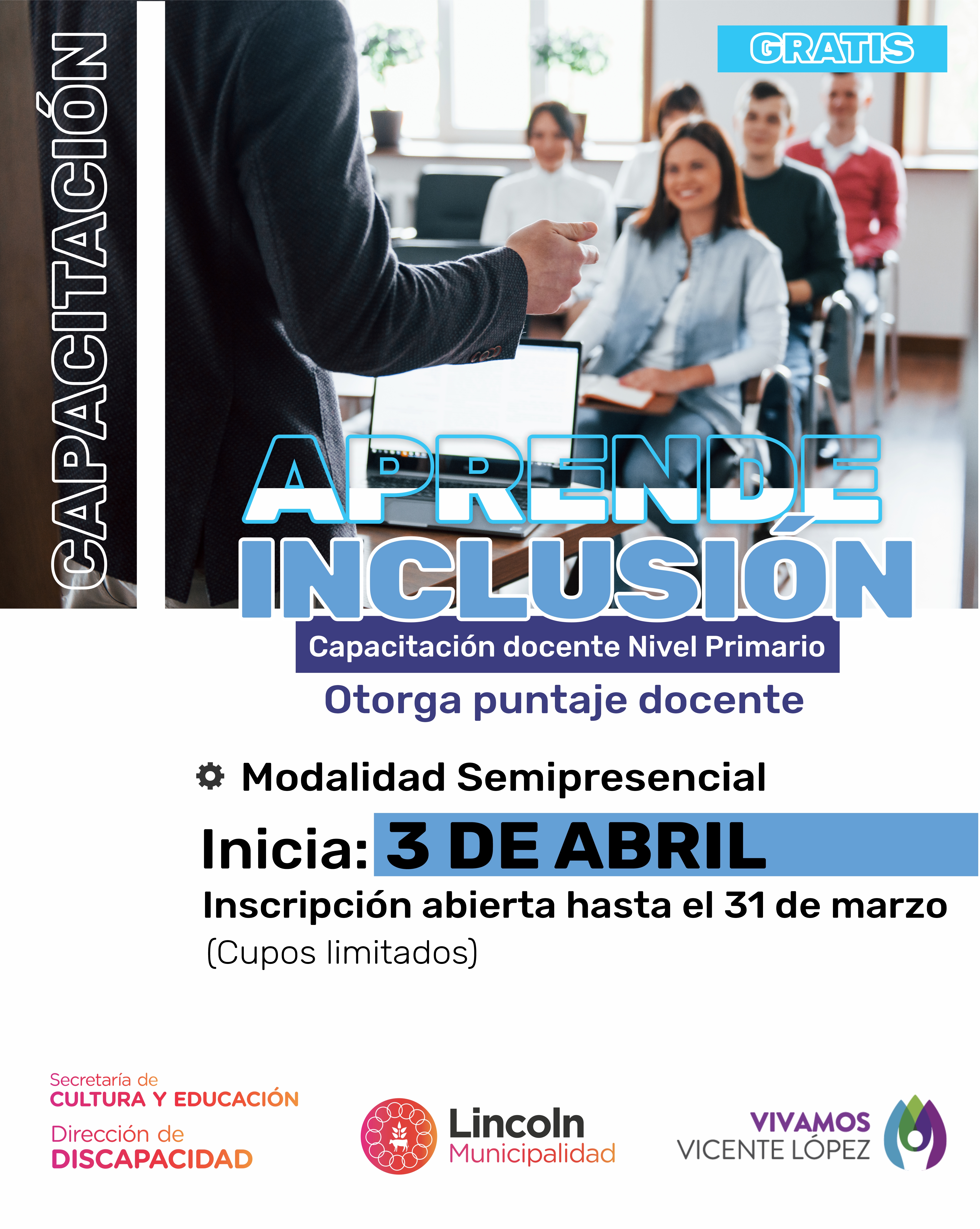 Capacitación en educación inclusiva para el Nivel Primario