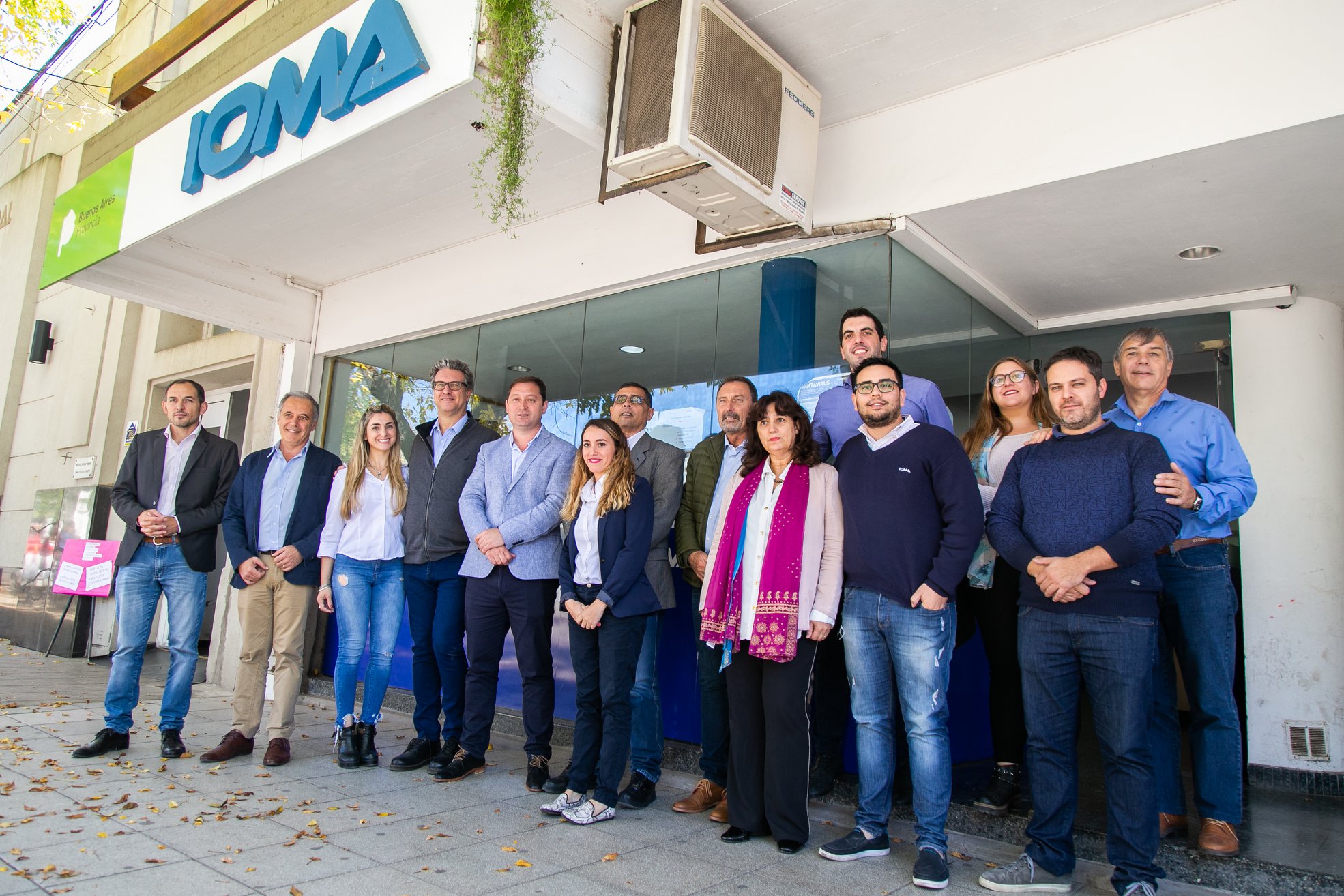 Serenal recibió al presidente del IOMA y a intendentes de la región
