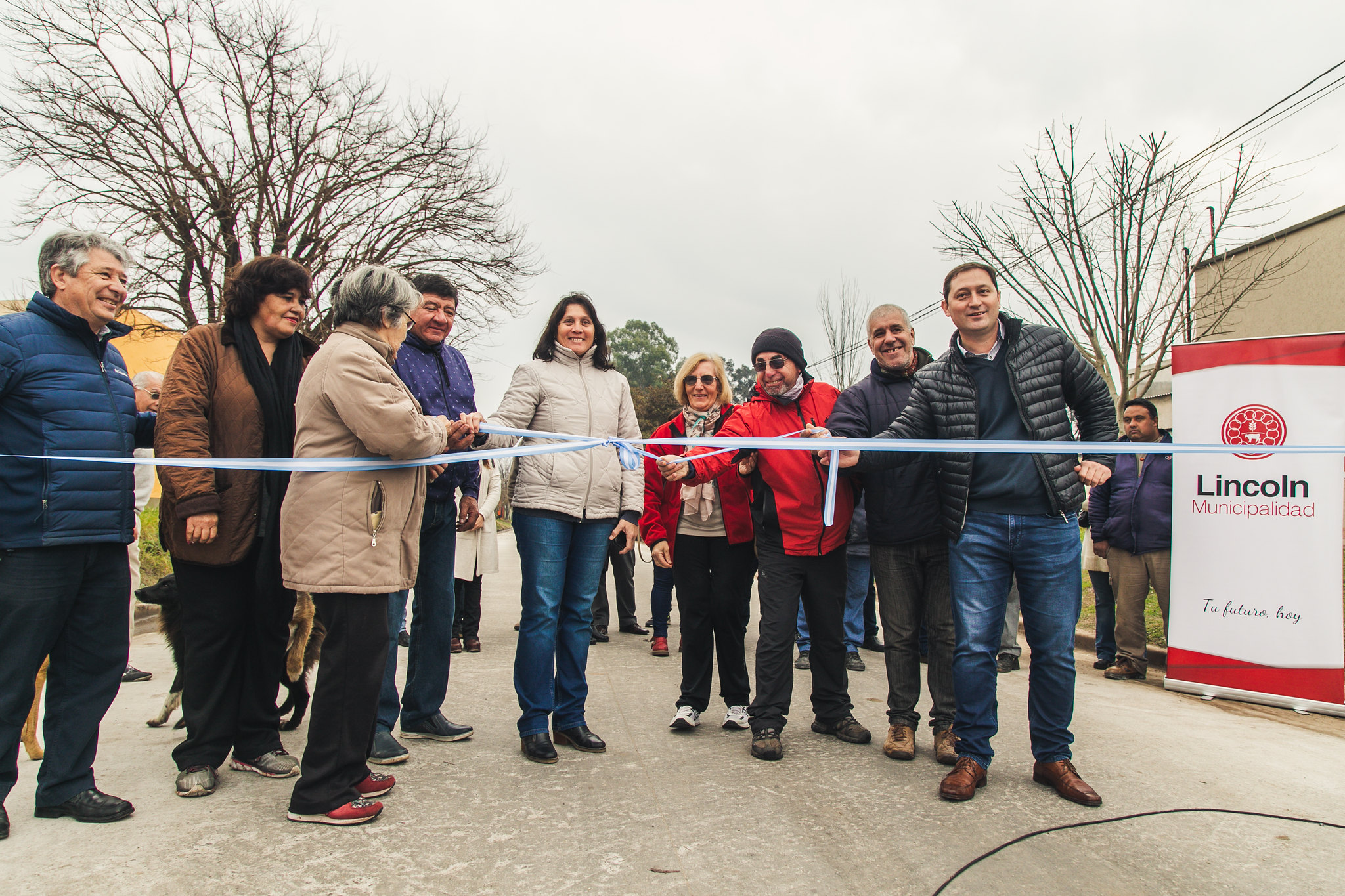 El barrio Plaza España sumó 4 cuadras más de pavimento